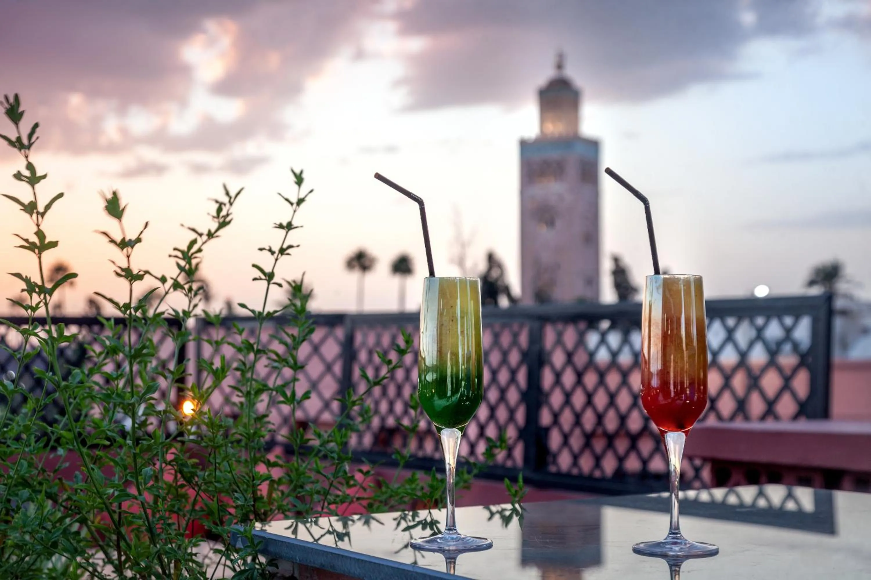 Landmark view in Riad Marrakech By Hivernage