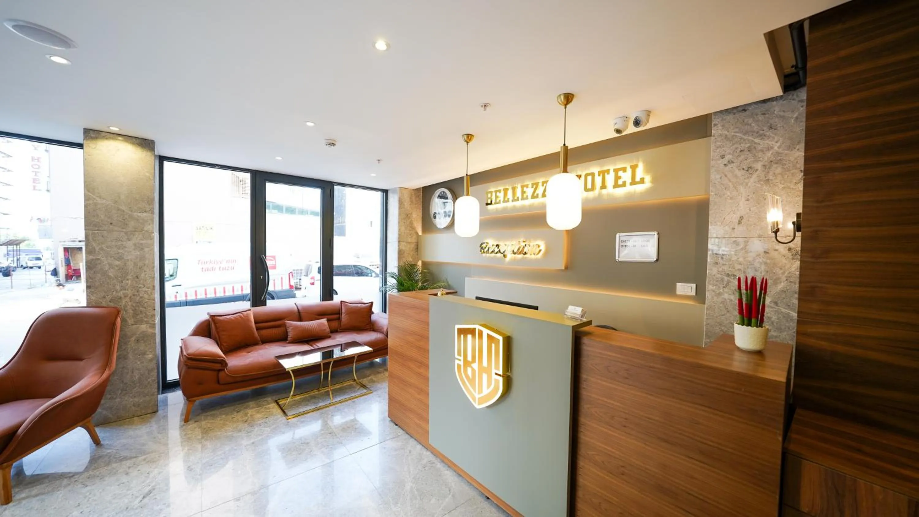 Property logo or sign in Bellezza Hotel