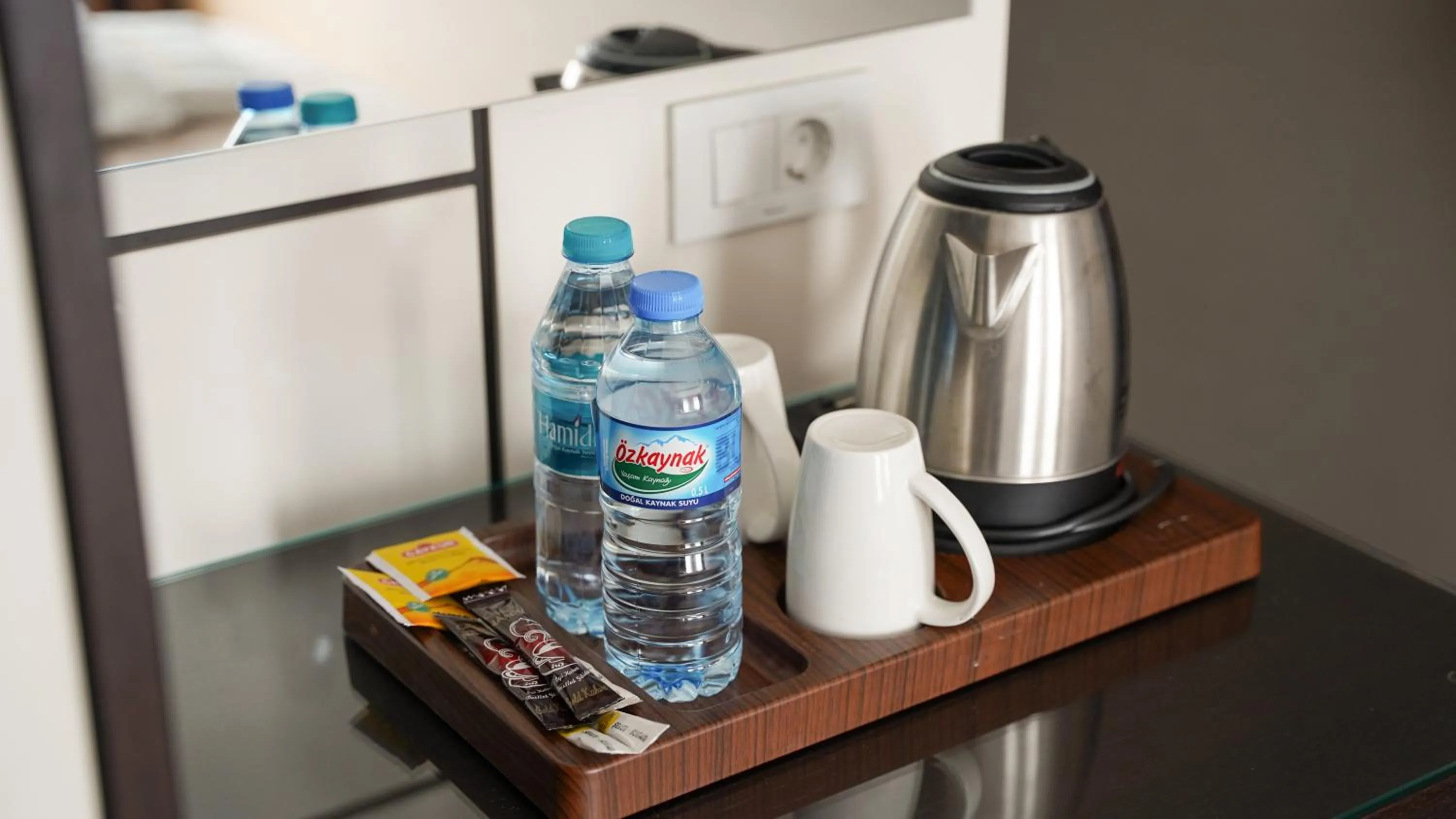 Coffee/tea facilities in Bellezza Hotel