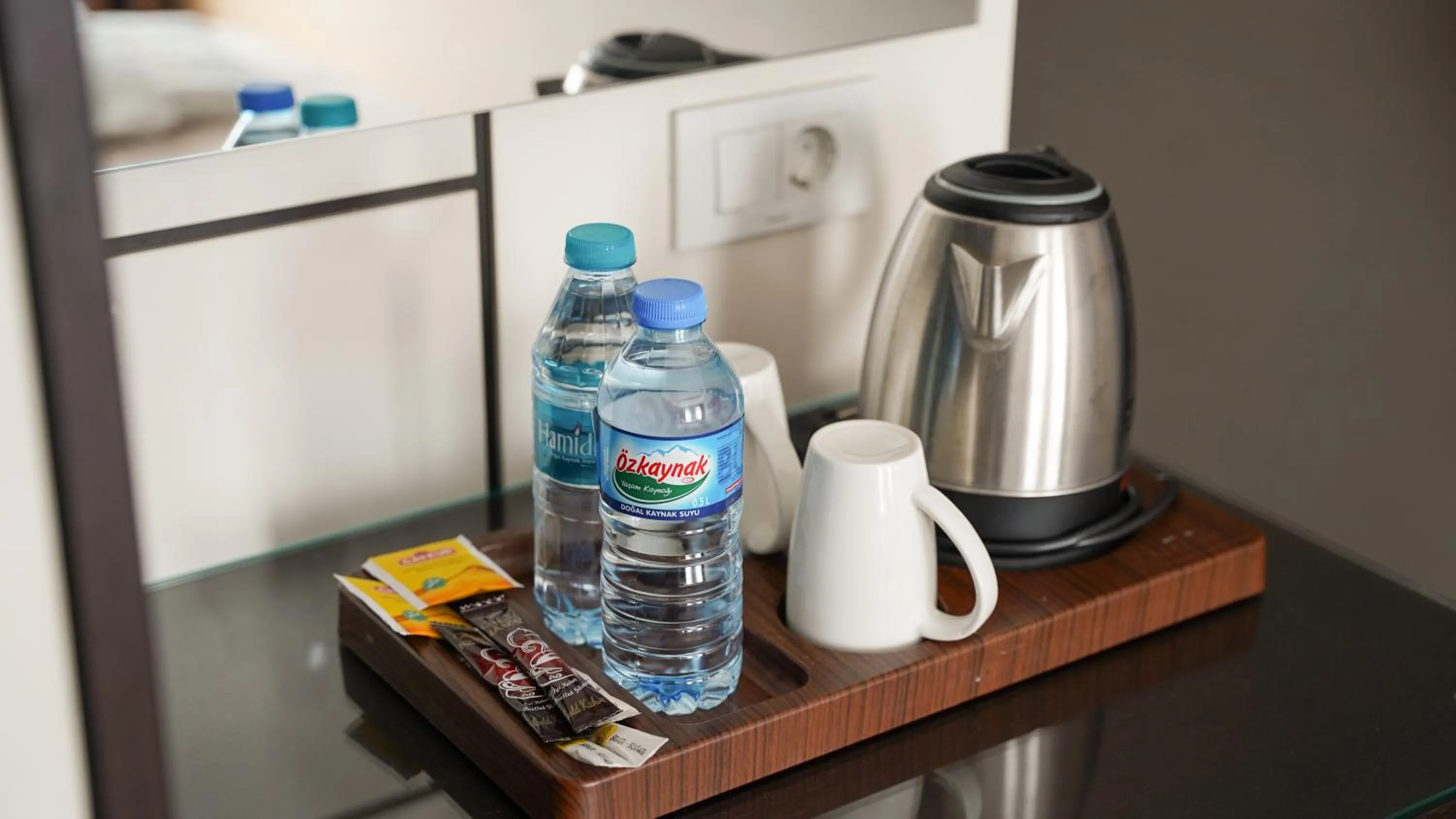 Coffee/tea facilities in Bellezza Hotel