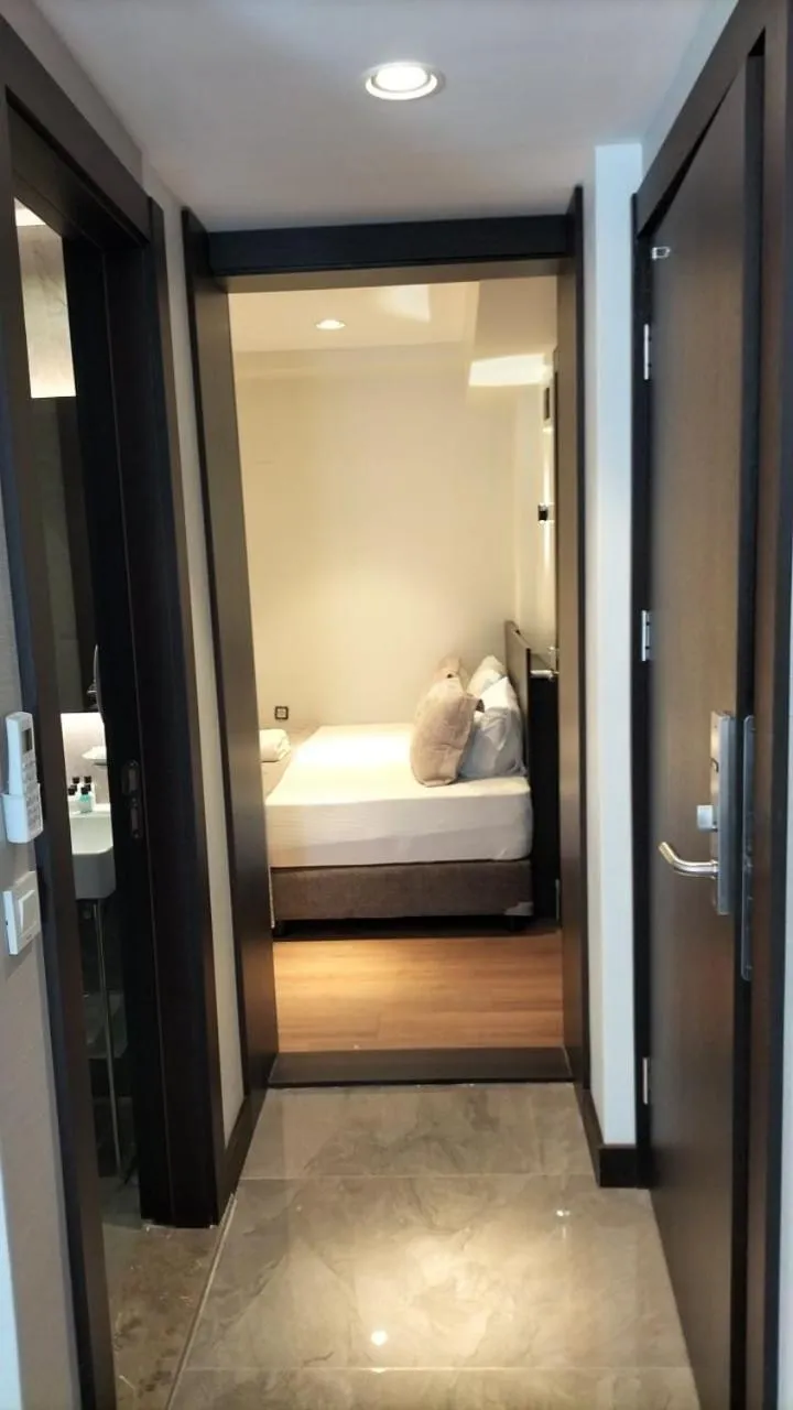 Bed in Bellezza Hotel