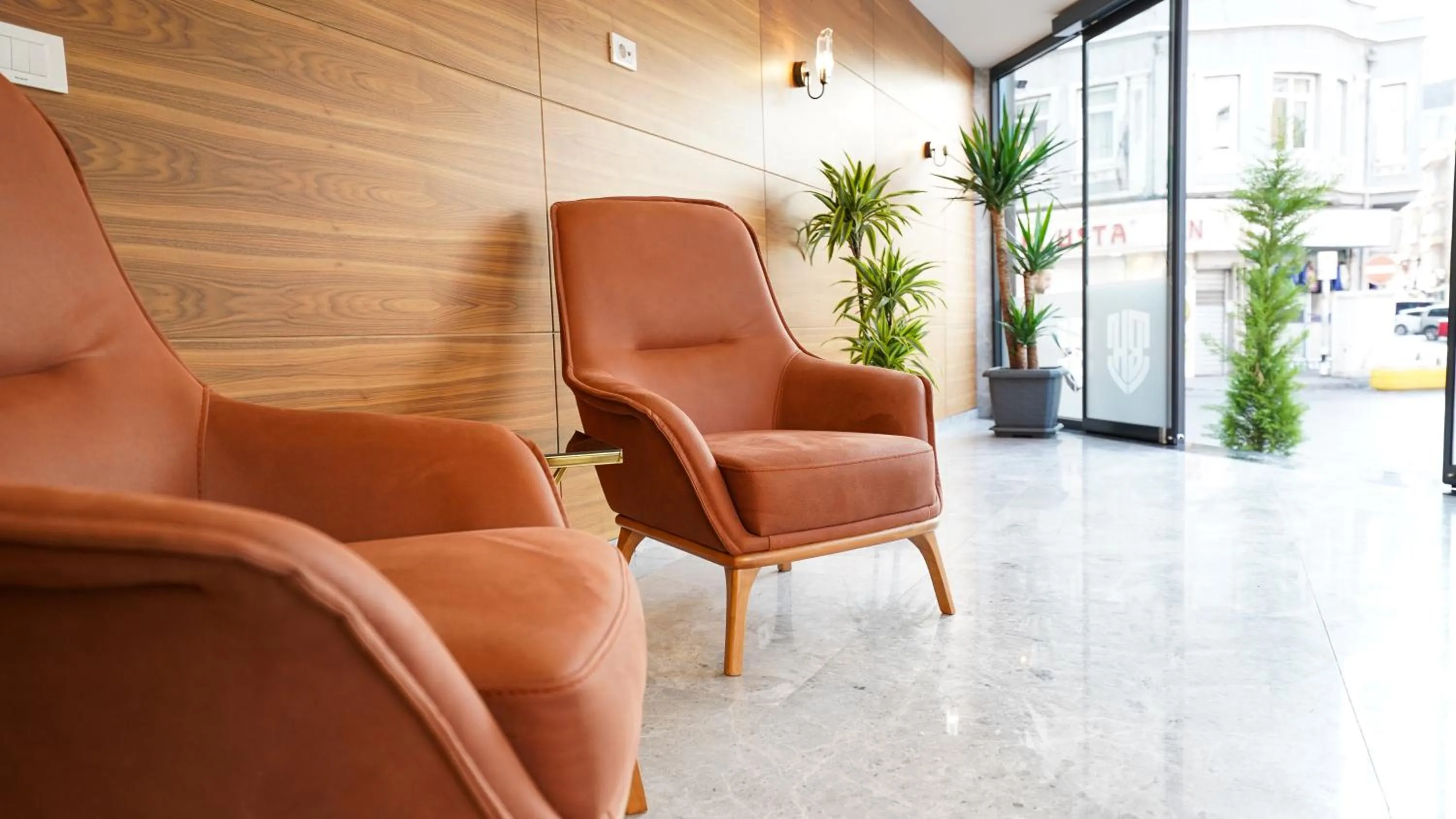 Seating area in Bellezza Hotel