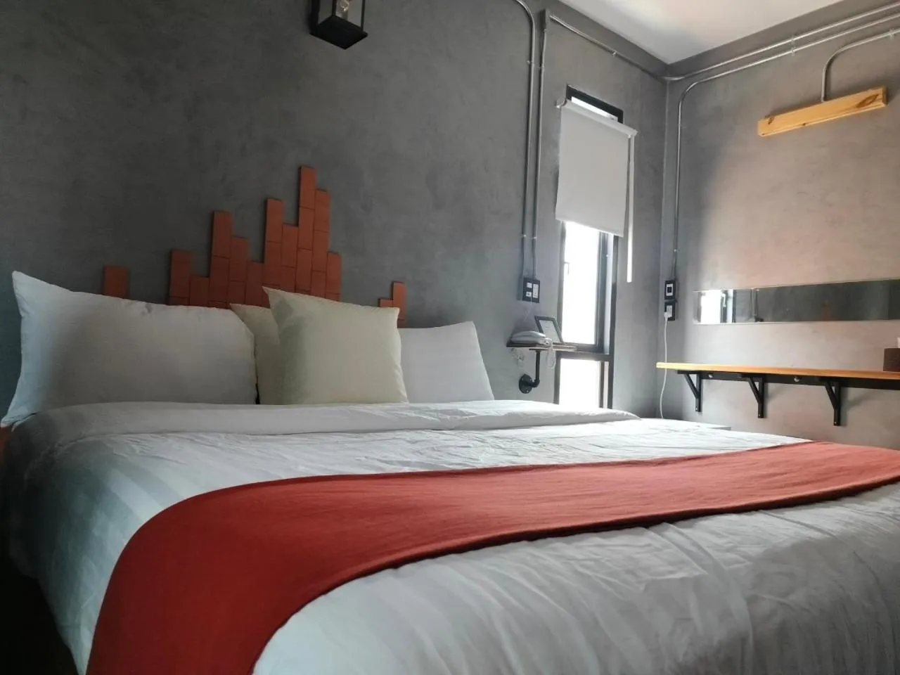 Bed in Cicada Hotel Kanchanaburi