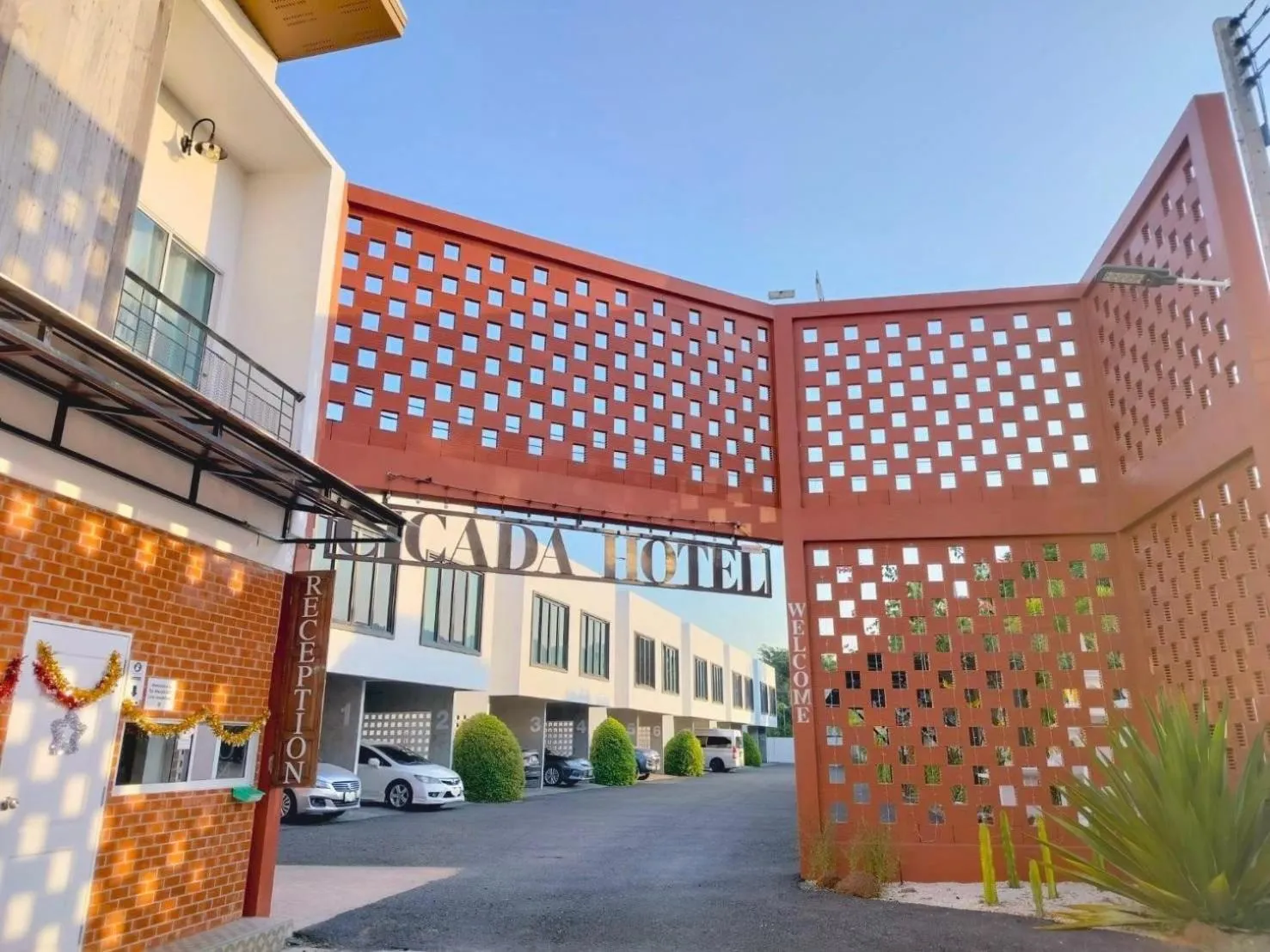 Property building in Cicada Hotel Kanchanaburi