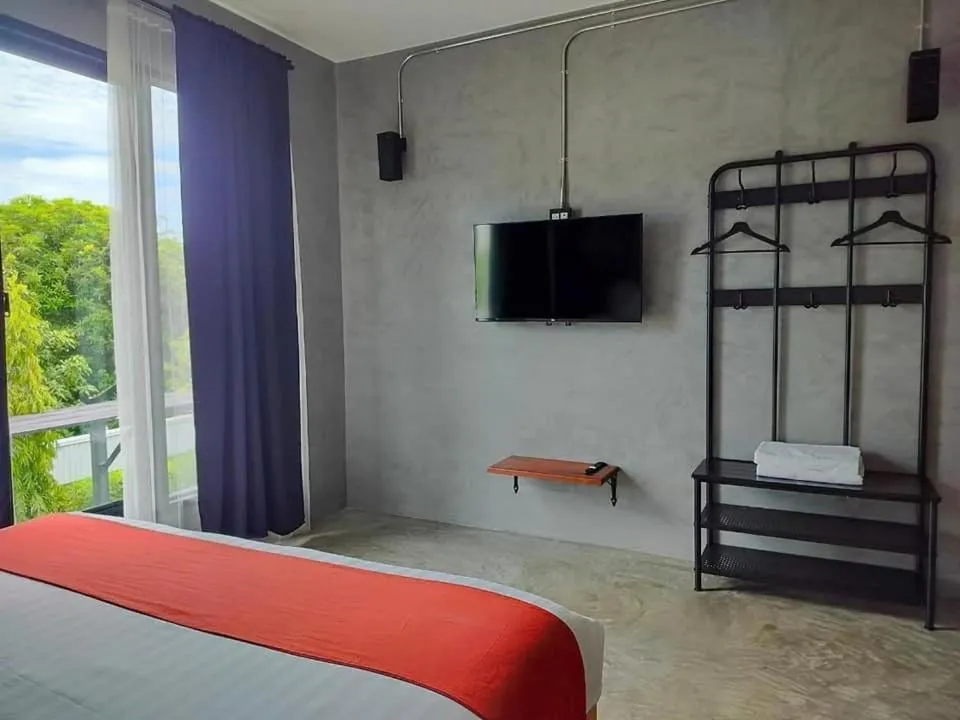 Bedroom, Bed in Cicada Hotel Kanchanaburi