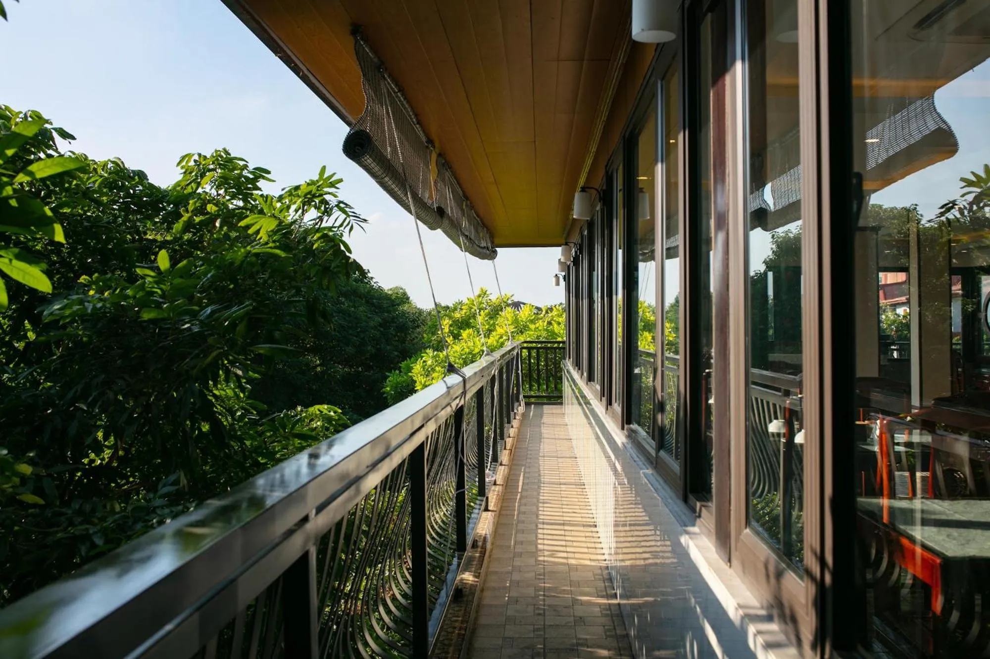 Balcony/Terrace in Nam Hai Hotel
