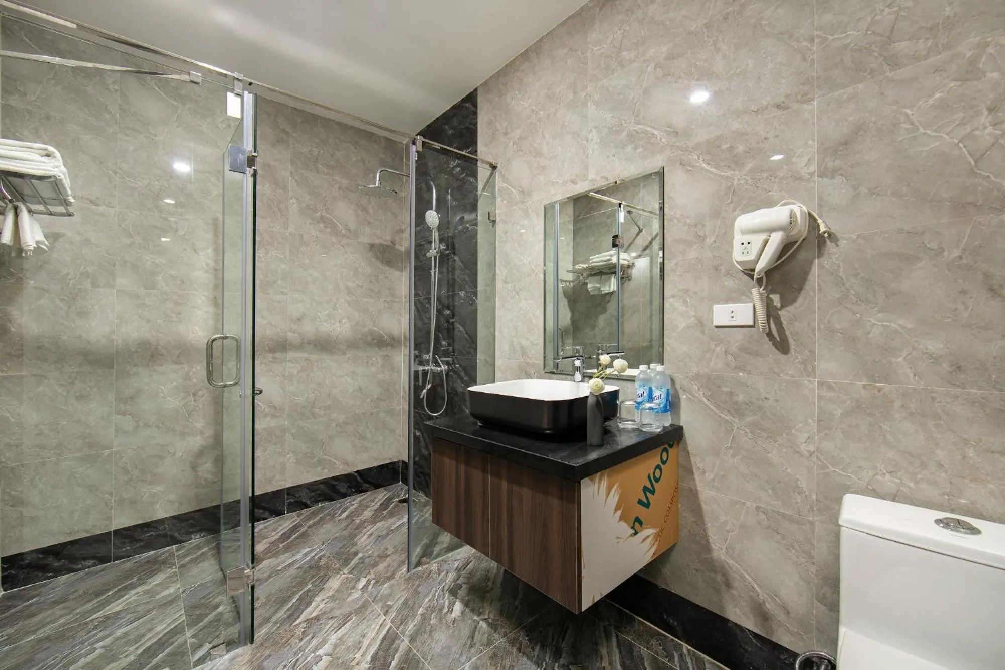 Bathroom in Nam Hai Hotel