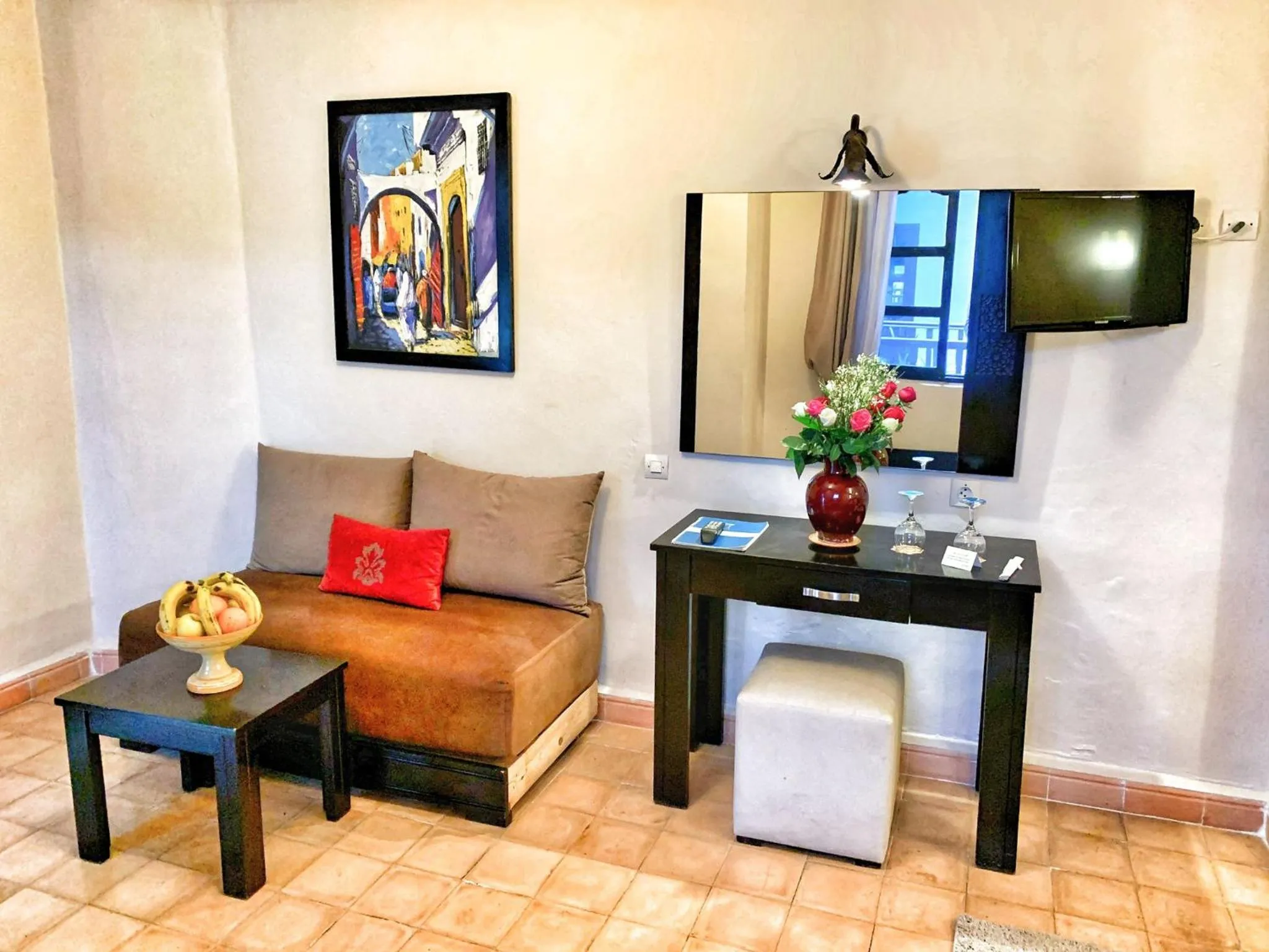 Living room in Riad Al Madina