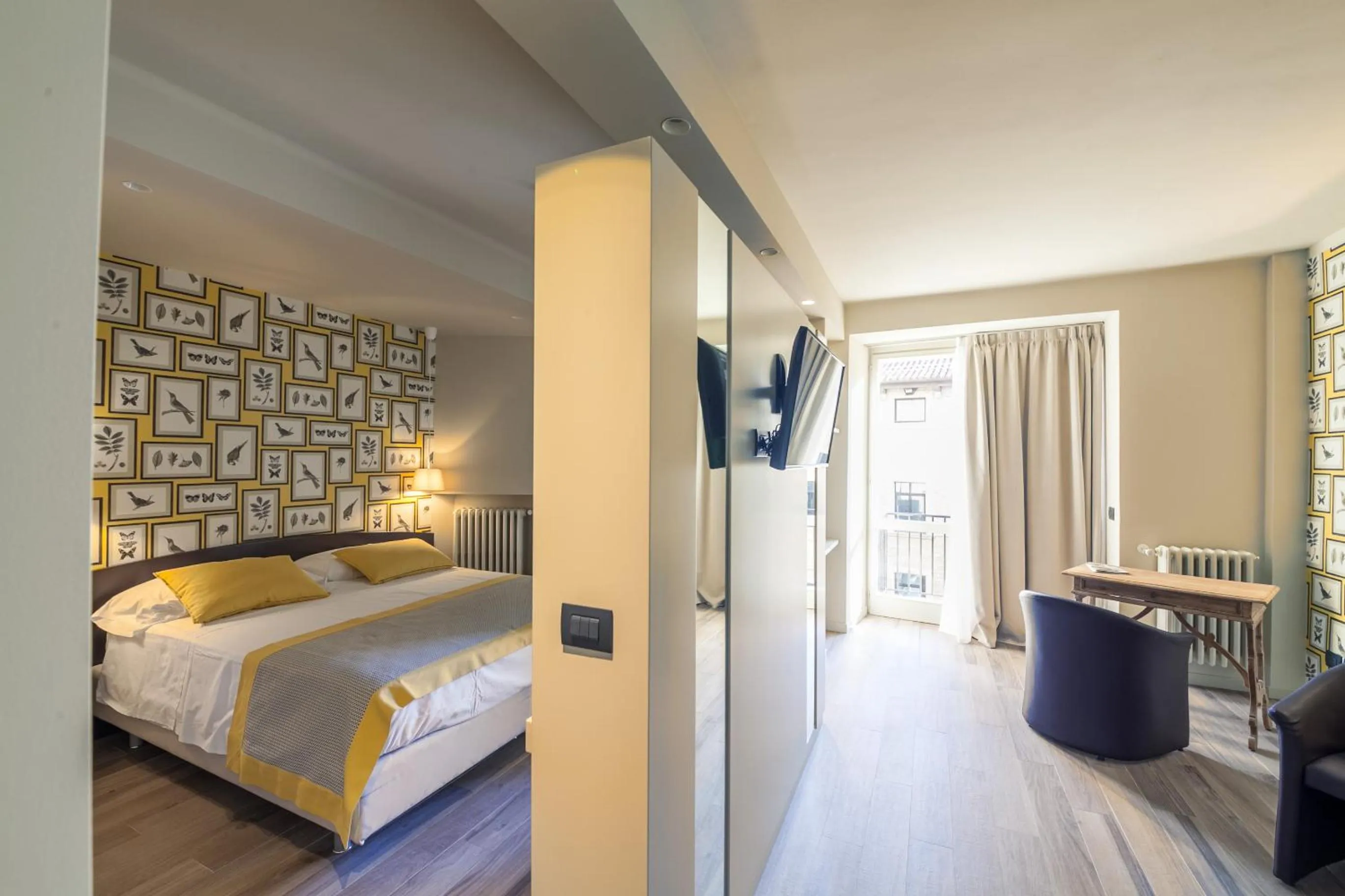 Bedroom, Bed in Hotel Titano