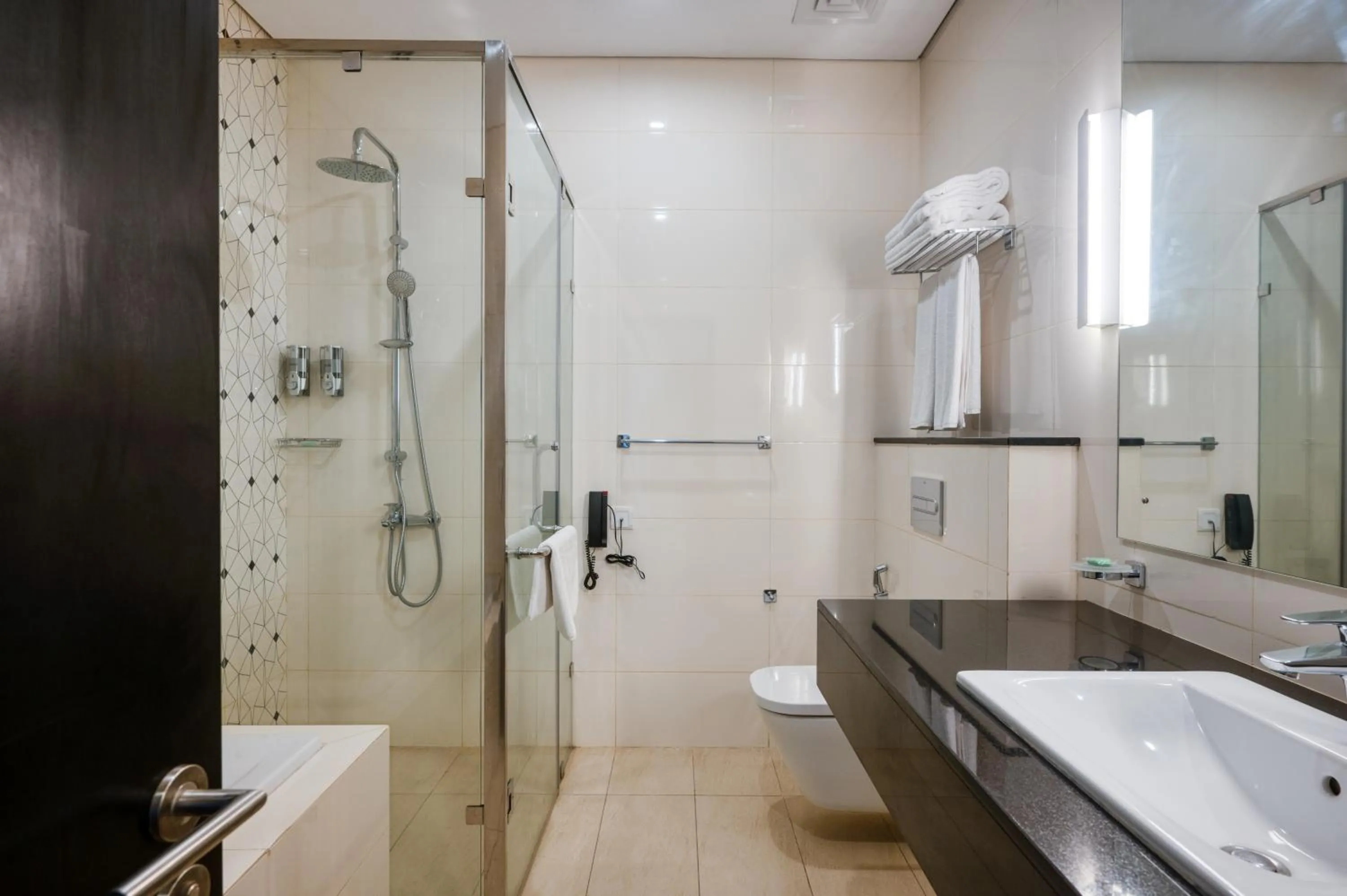 Shower in Orion City Hotel