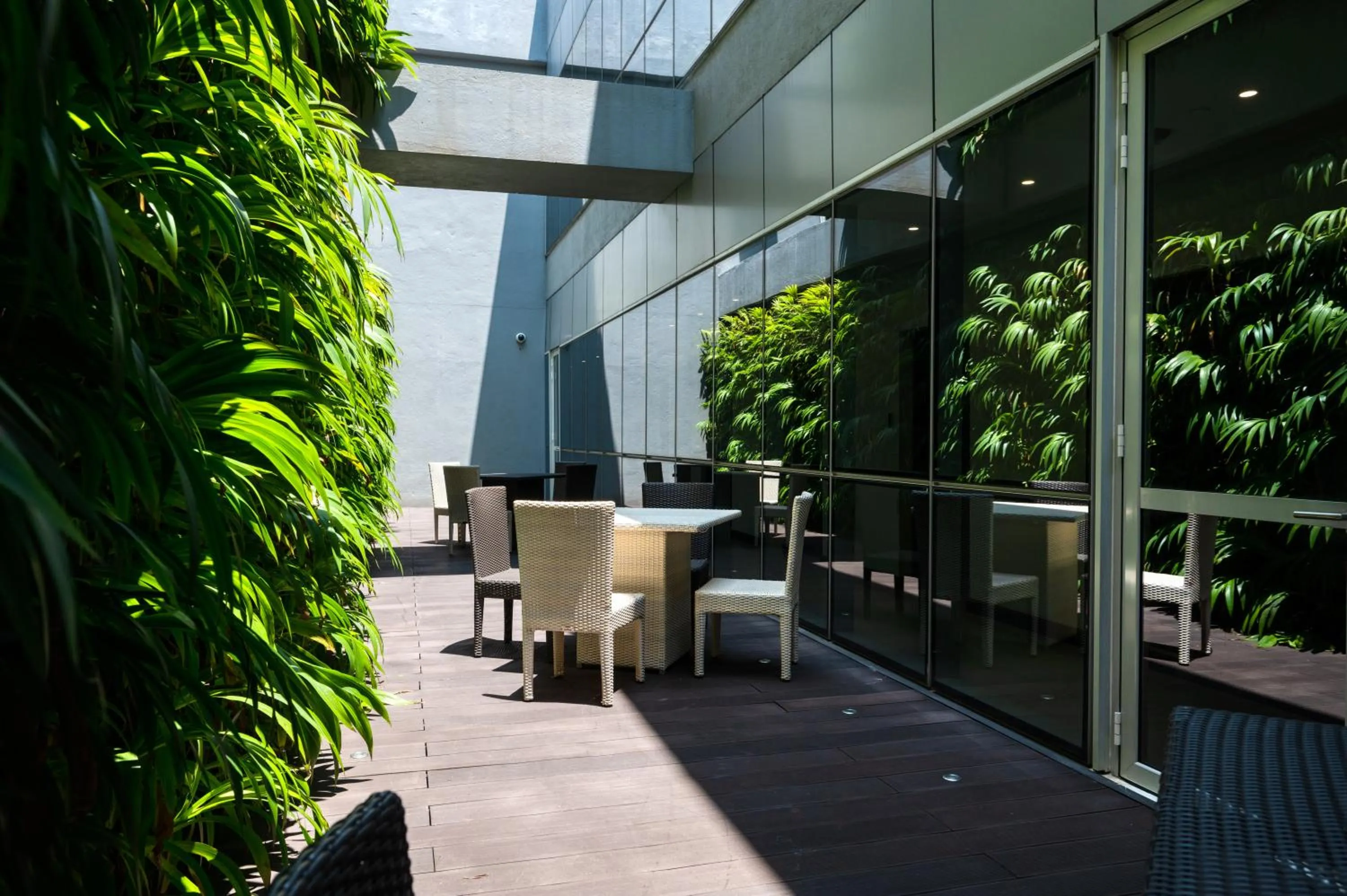 Patio in Orion City Hotel