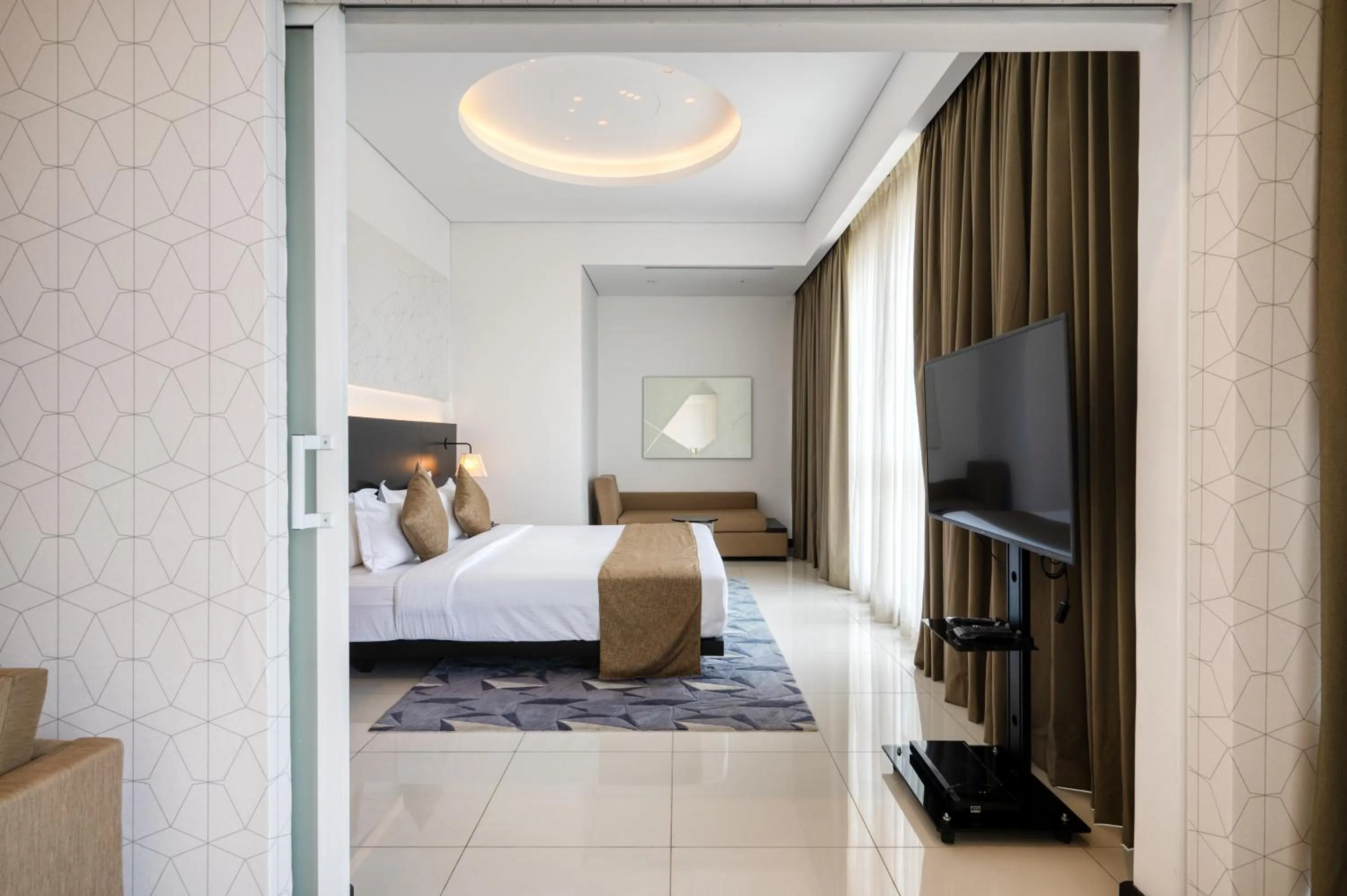 Bed in Orion City Hotel