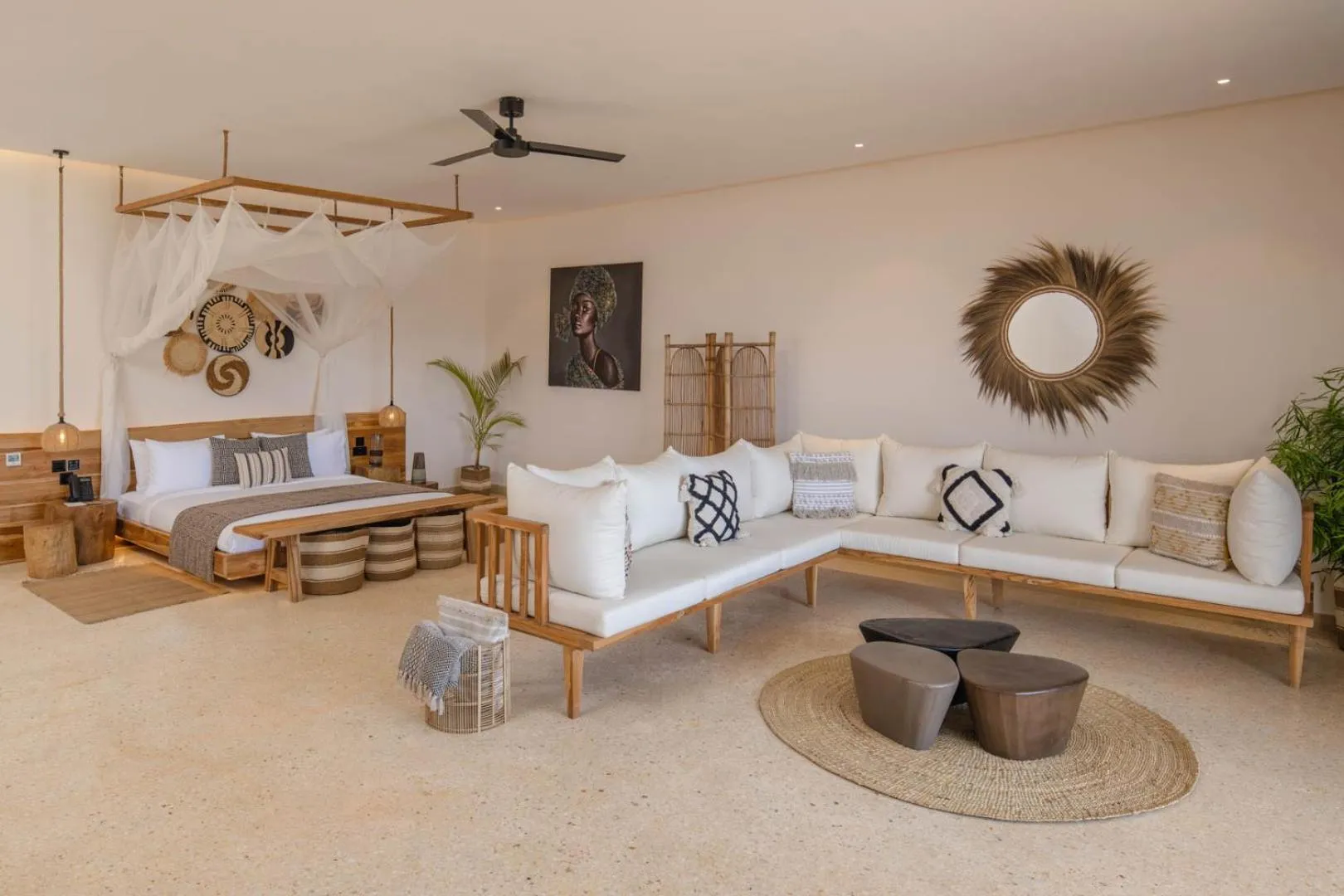 Living room in Aldiana Club Zanzibar Kwanza