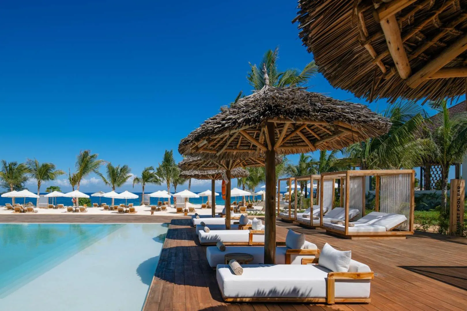 Swimming pool in Aldiana Club Zanzibar Kwanza