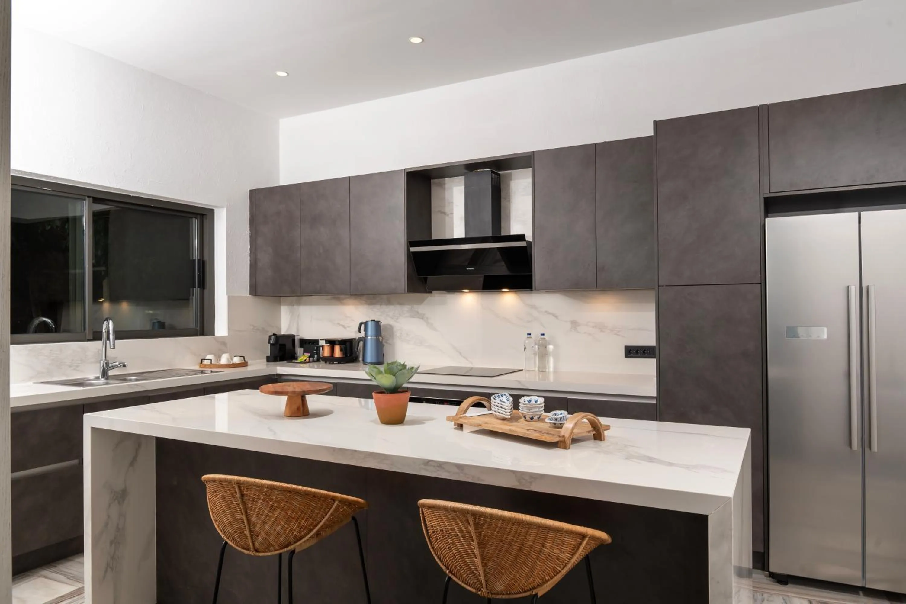 Kitchen or kitchenette in Swissôtel Living Bodrum