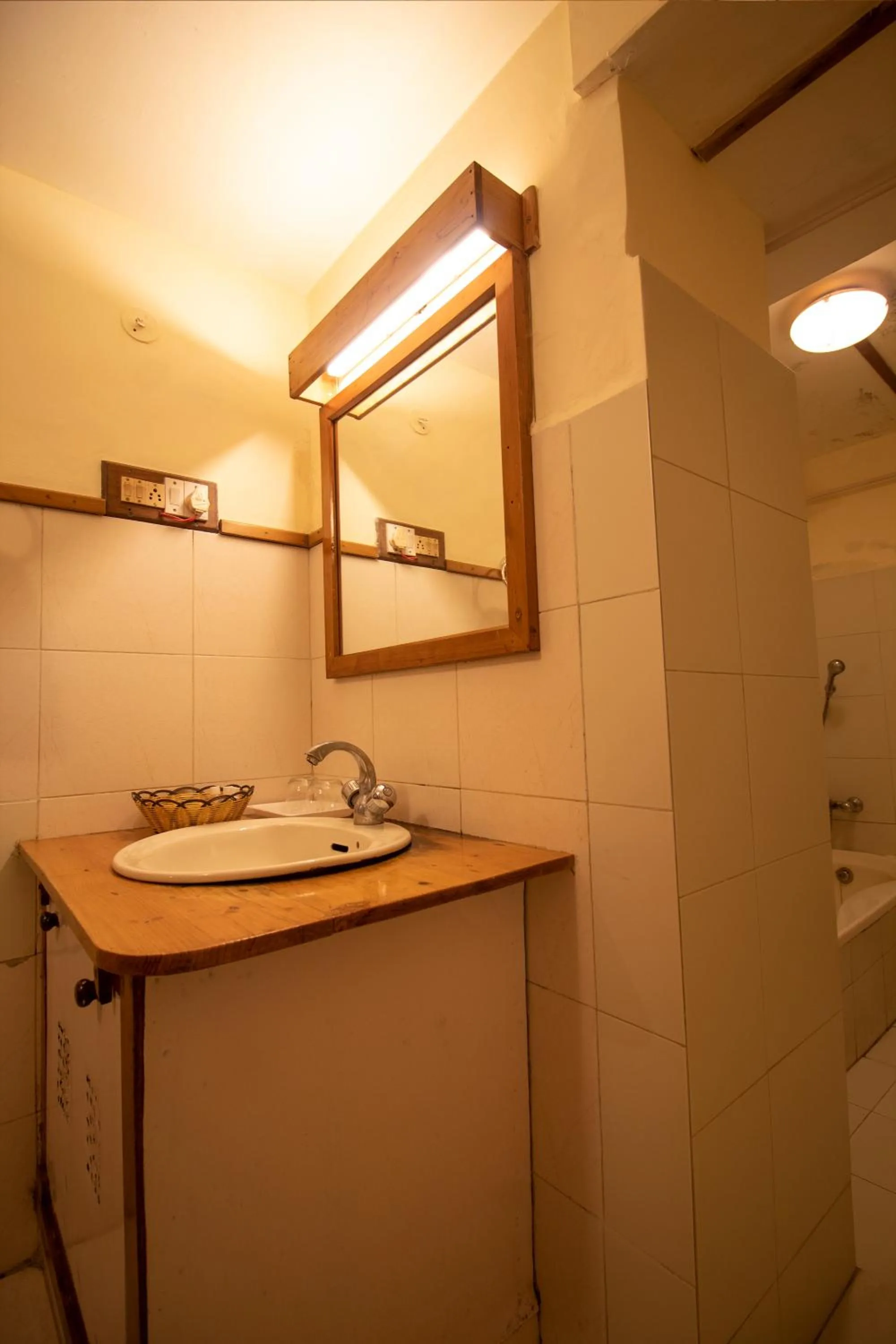 Bathroom in Holiday Home International -Vivaan Stays