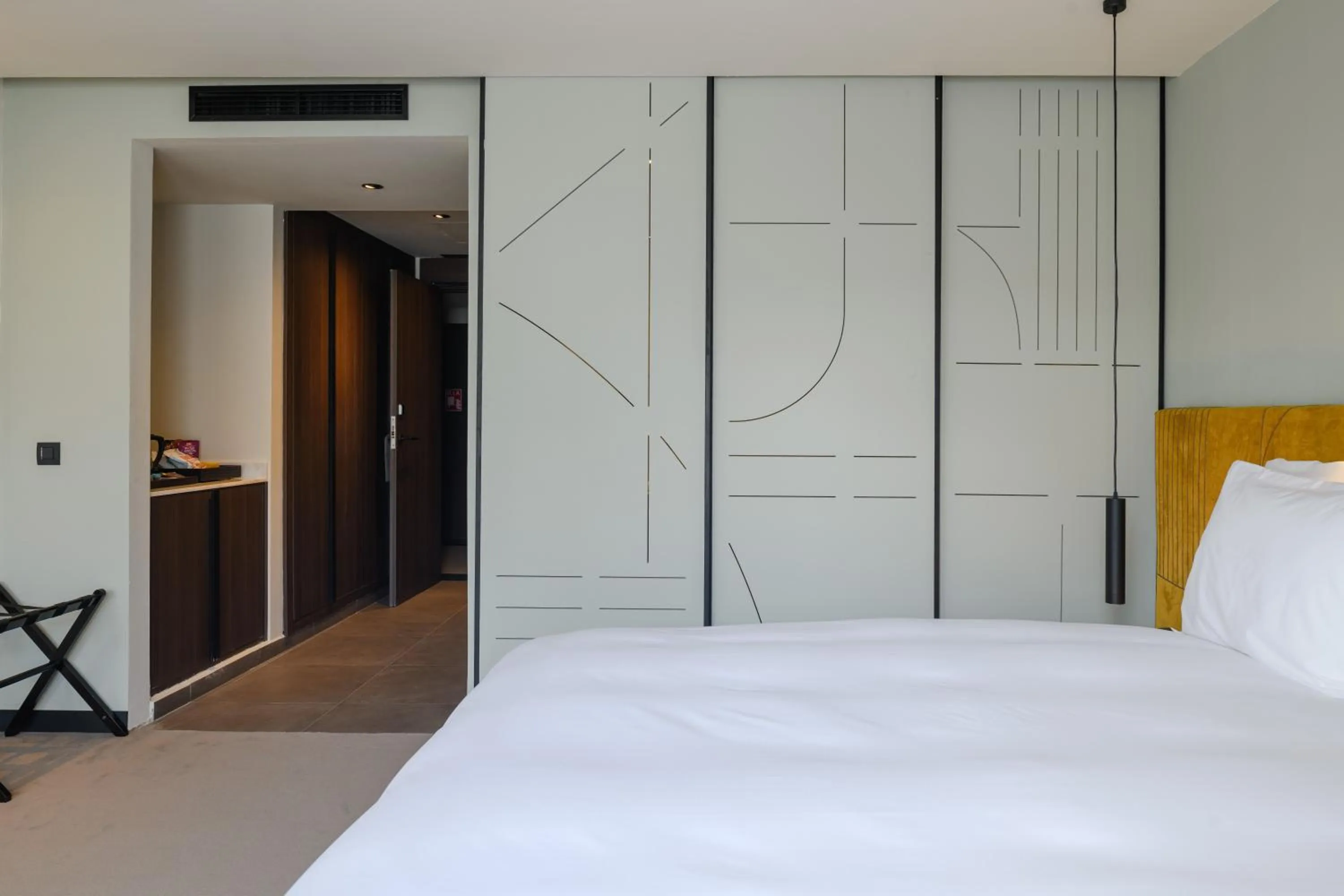 Bed in JM Suites Hotel Eco-Friendly Casablanca