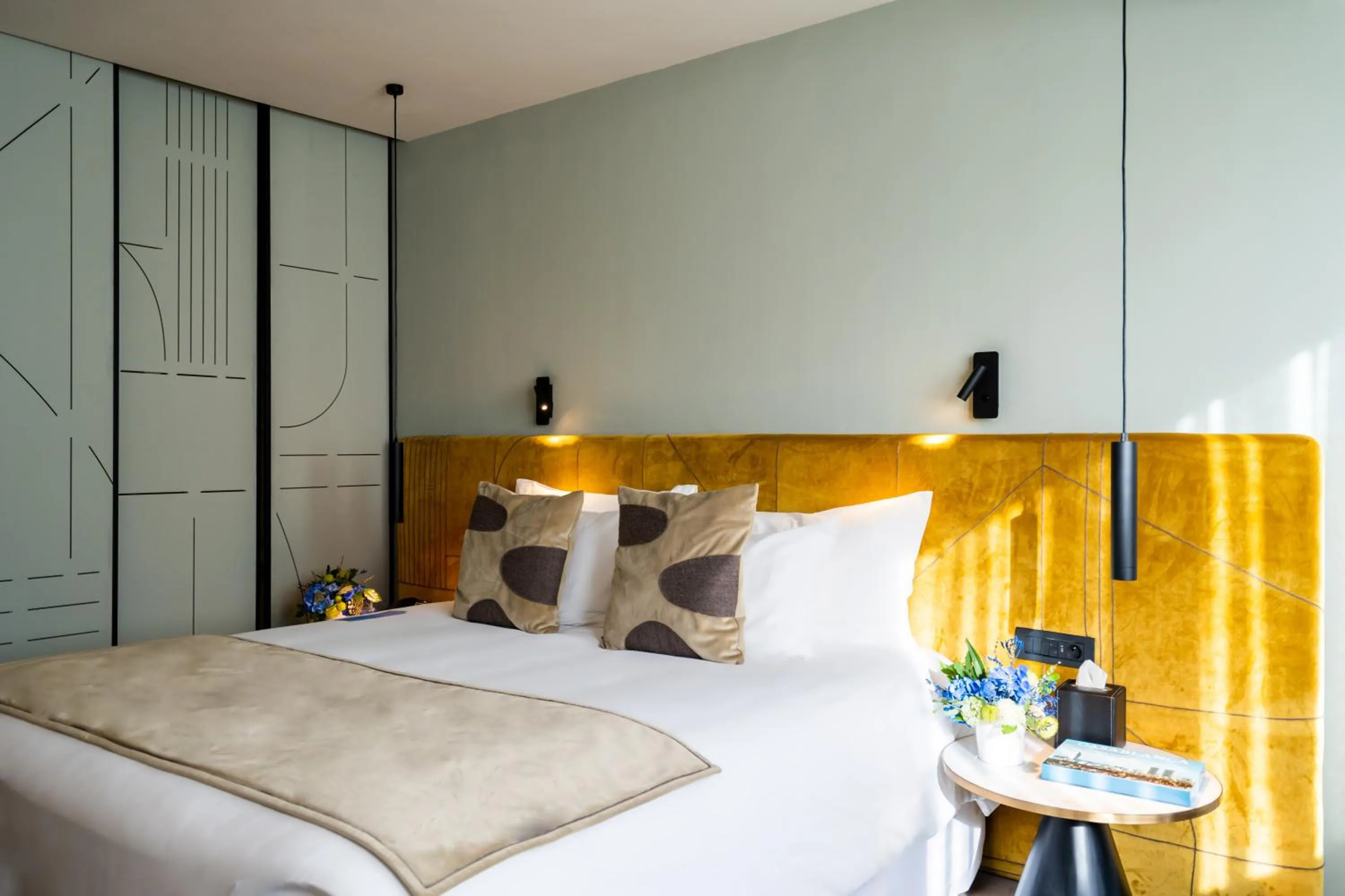 Bed in JM Suites Hotel Eco-Friendly Casablanca