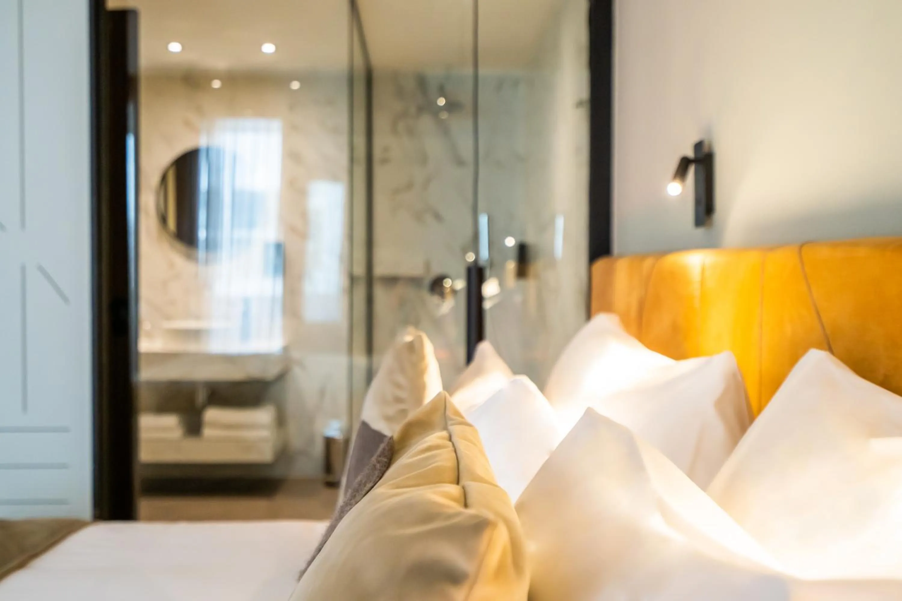 Bed in JM Suites Hotel Eco-Friendly Casablanca