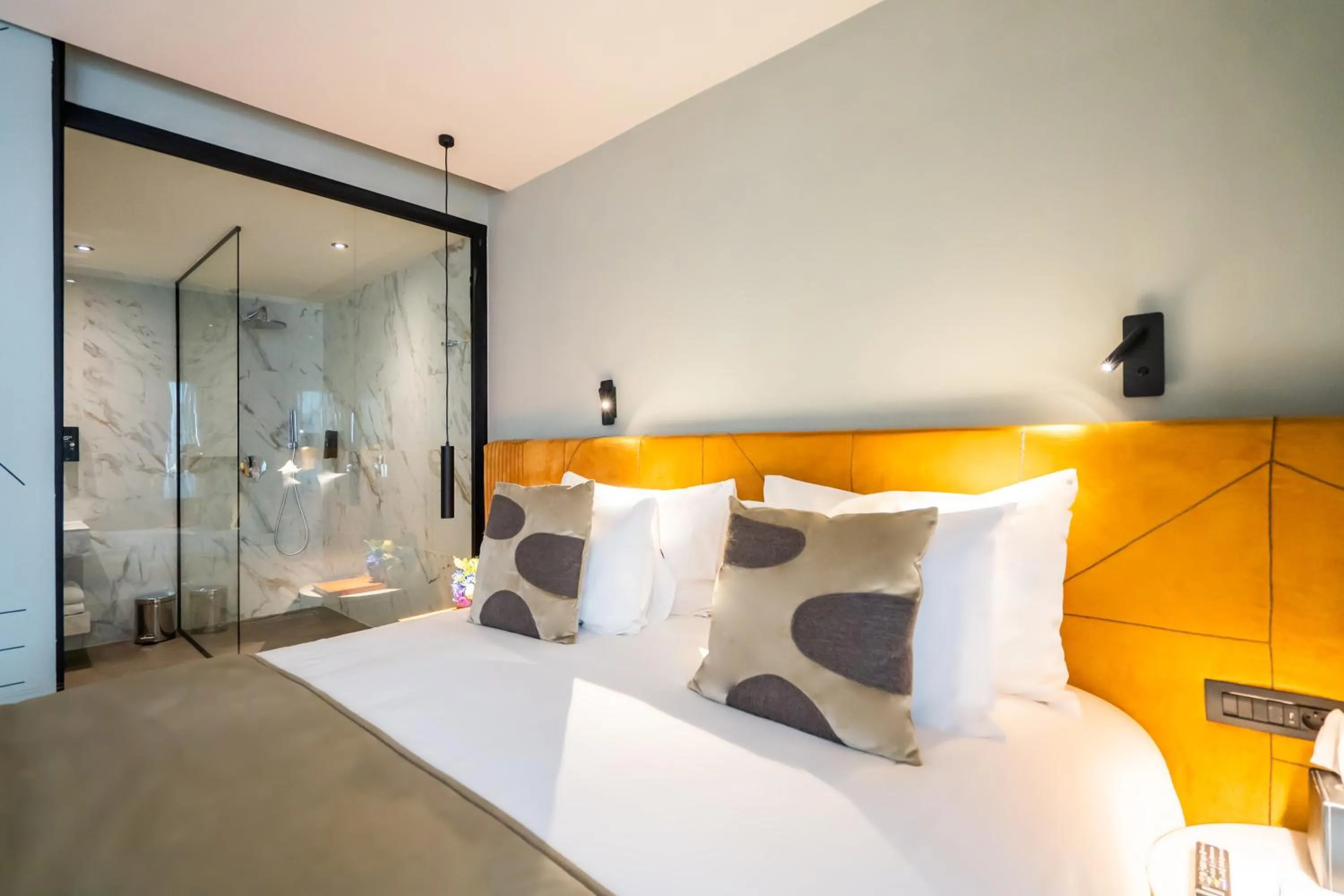 Bed in JM Suites Hotel Eco-Friendly Casablanca