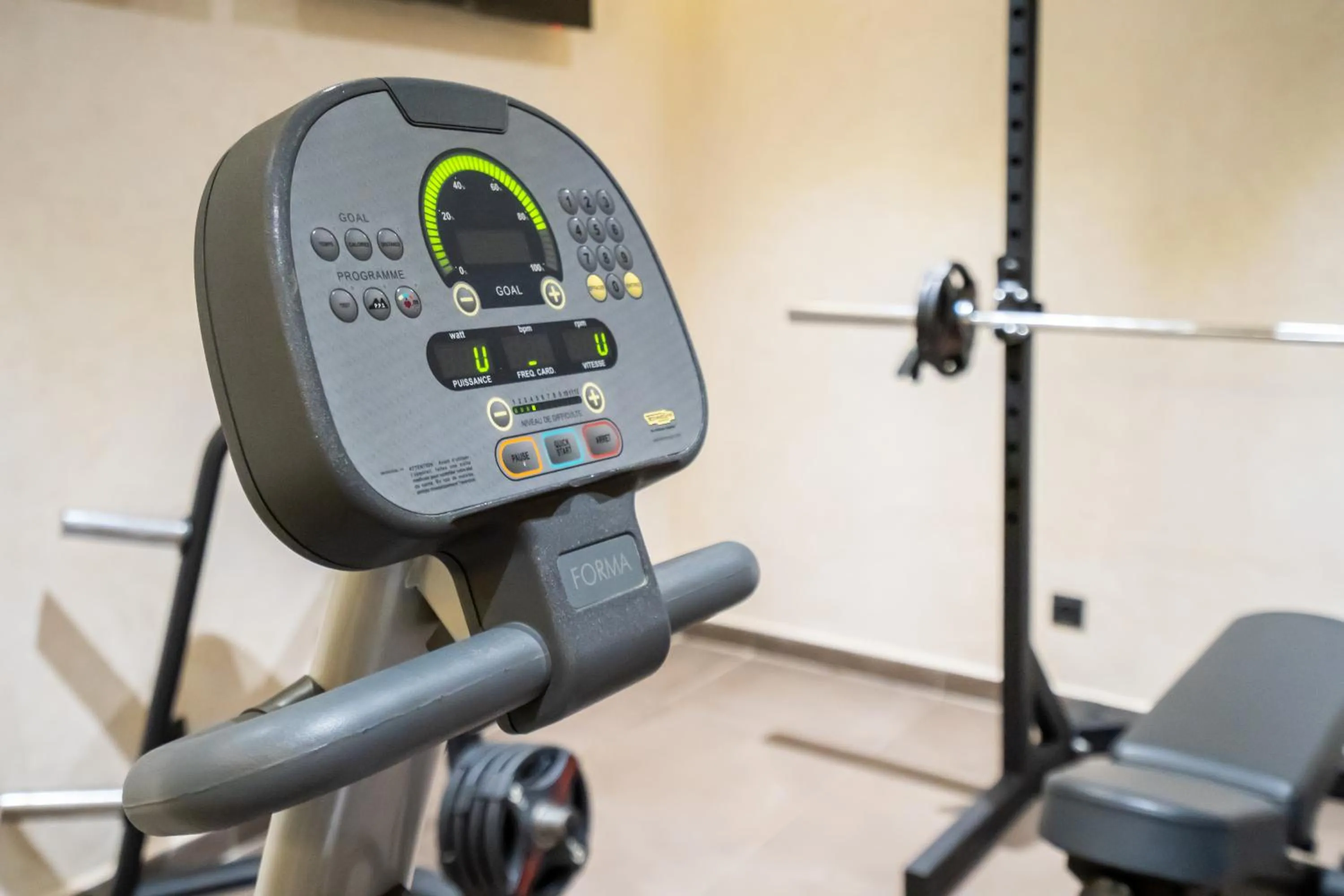 Fitness centre/facilities in JM Suites Hotel Eco-Friendly Casablanca