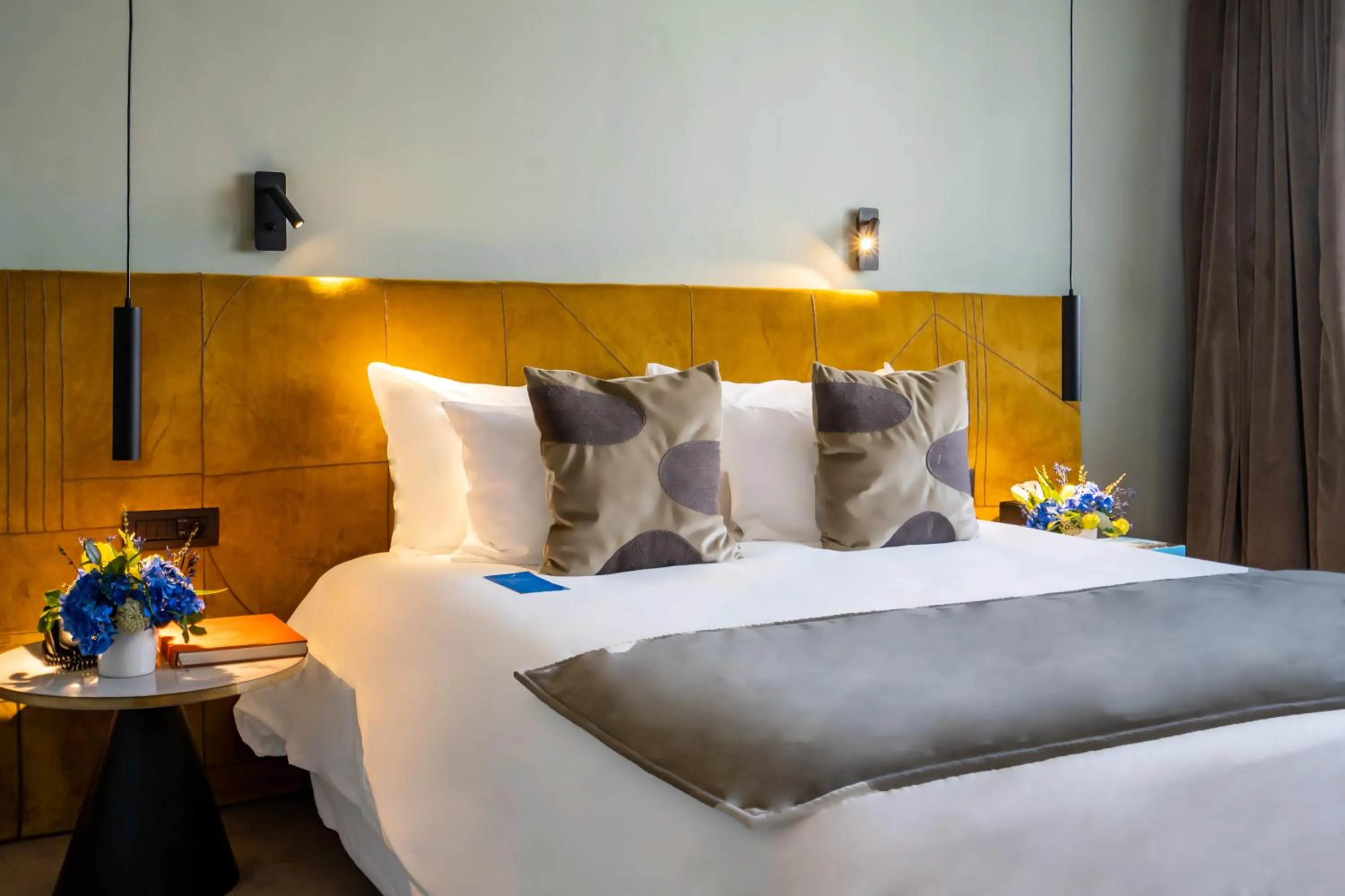 Bed in JM Suites Hotel Eco-Friendly Casablanca