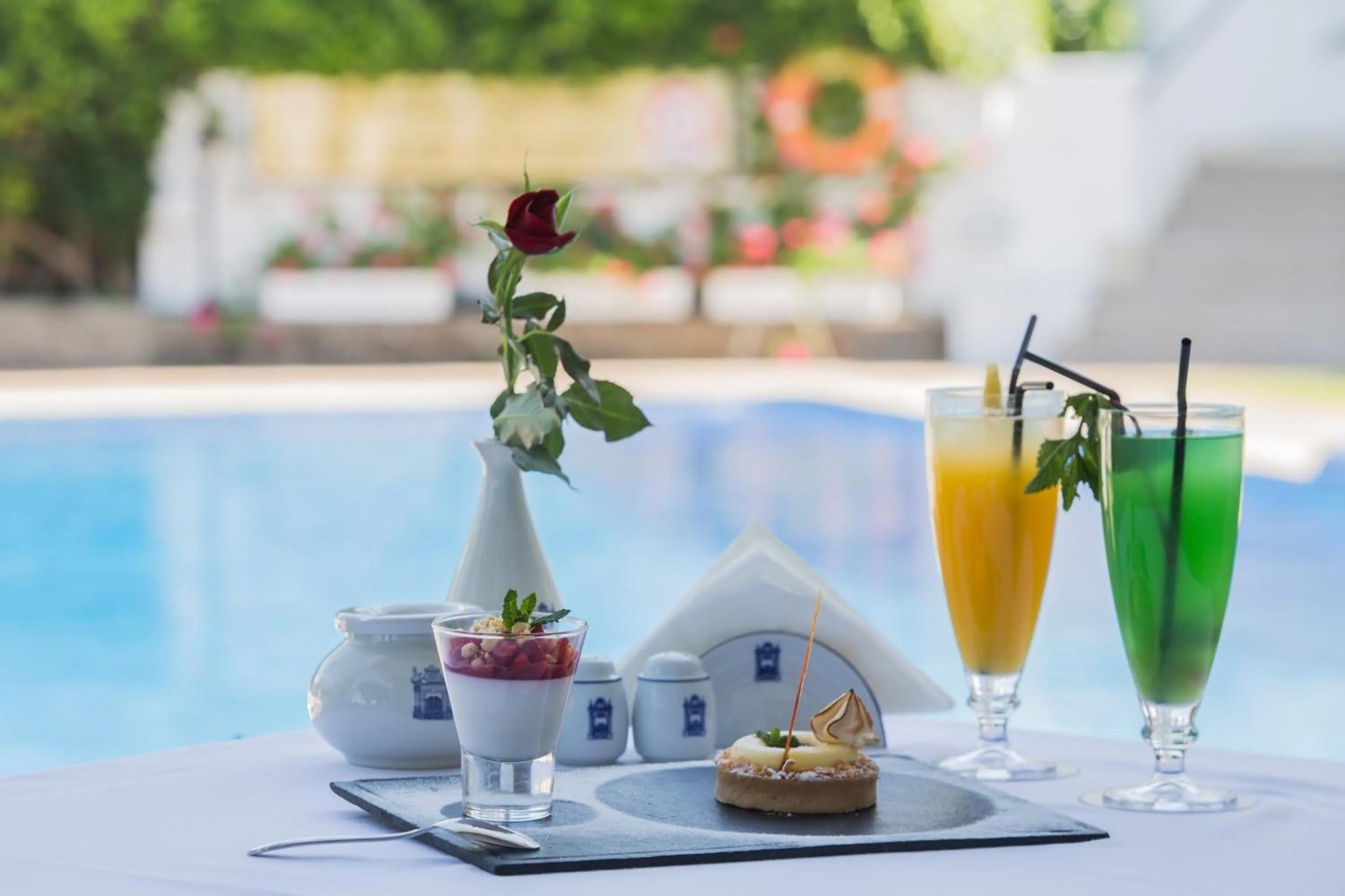 Breakfast in El Minzah Hotel