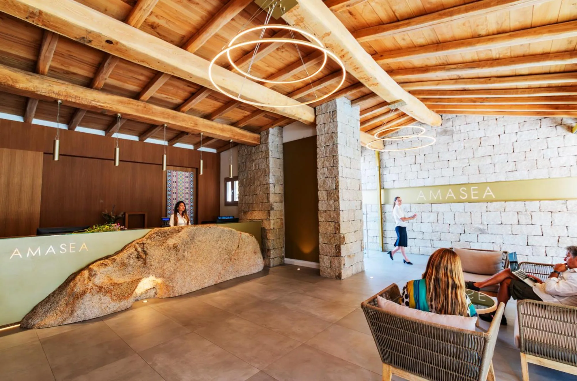 Lobby or reception in AMASEA Resort