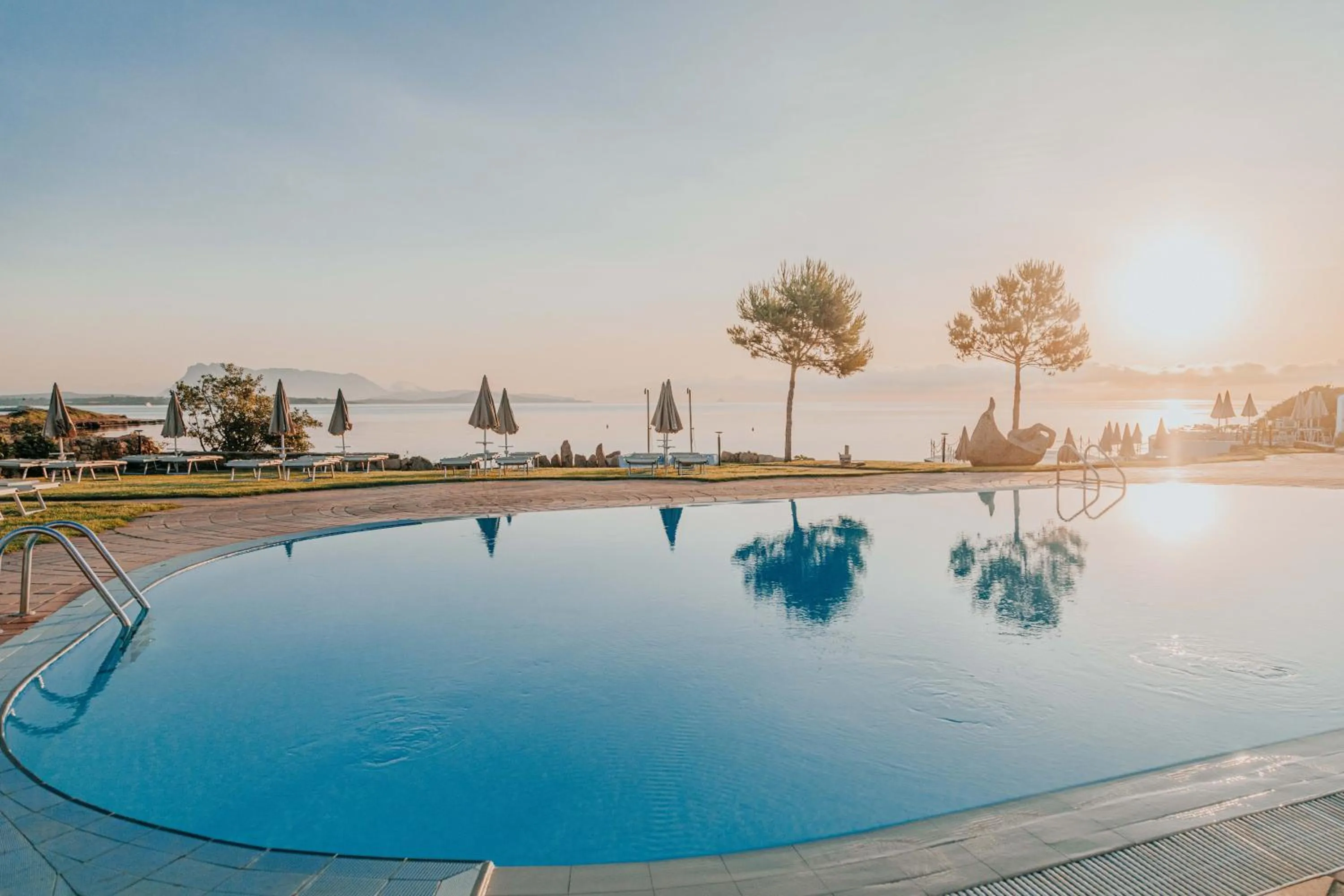 Pool view in AMASEA Resort