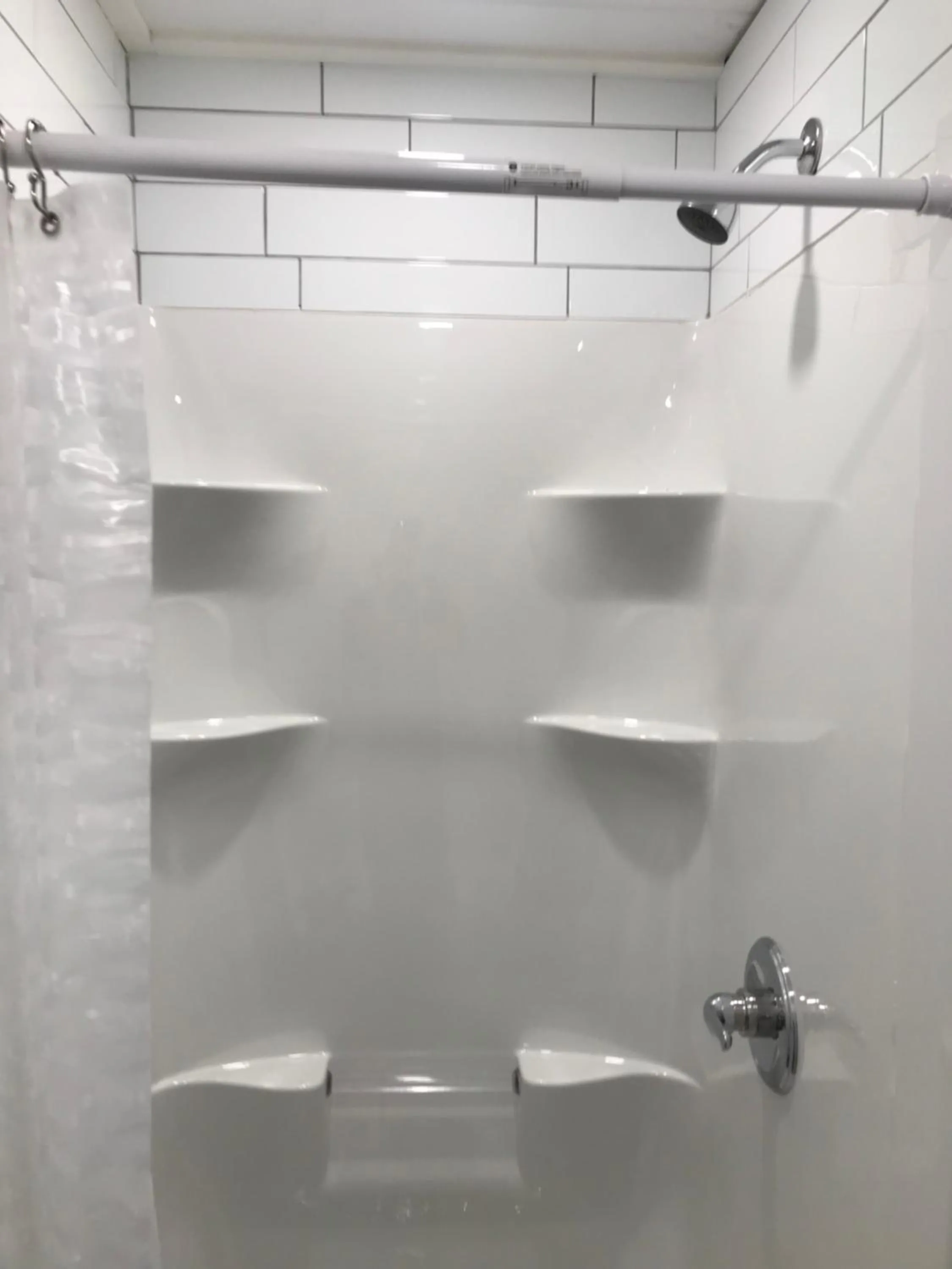 Shower in Wild Pines Cabins