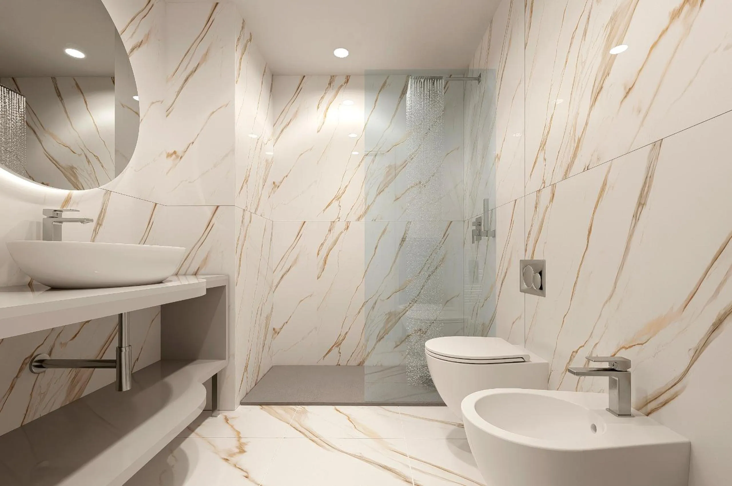 Bathroom in Grand Hotel San Marino