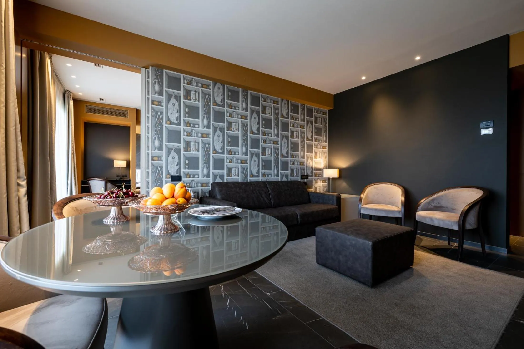 Living room in Grand Hotel San Marino