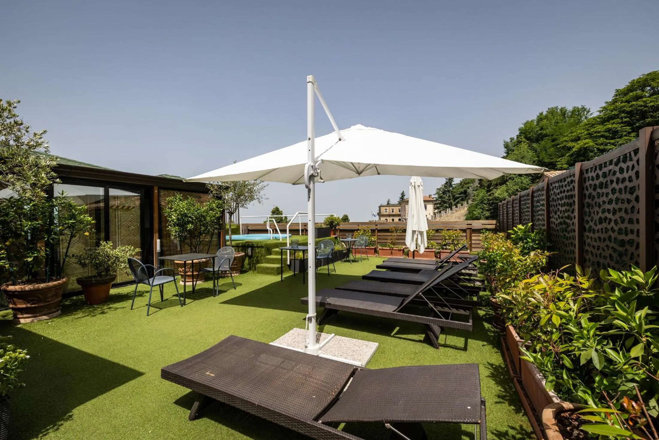 Solarium in Grand Hotel San Marino