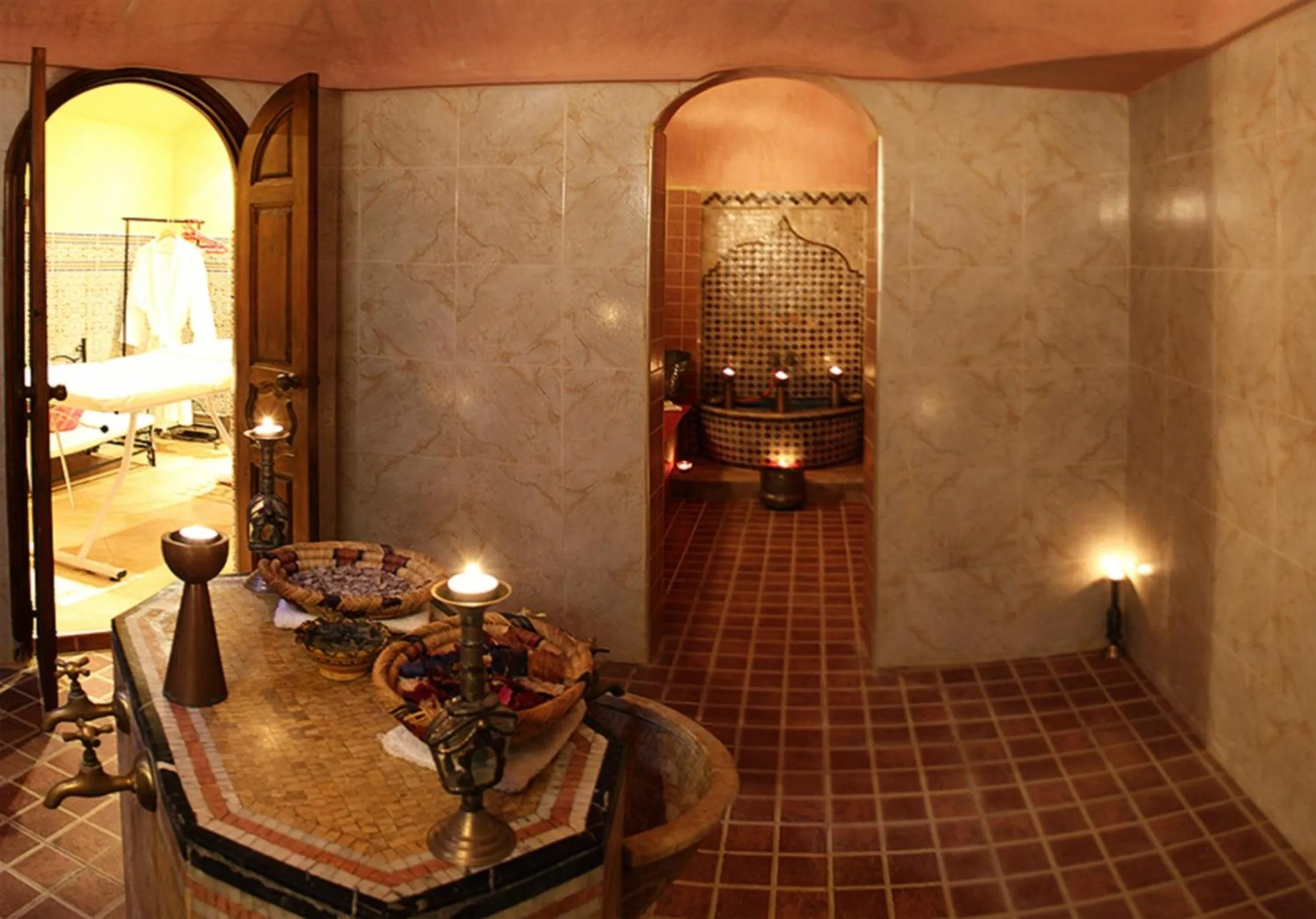 Steam room in Palais Dar Ouladna