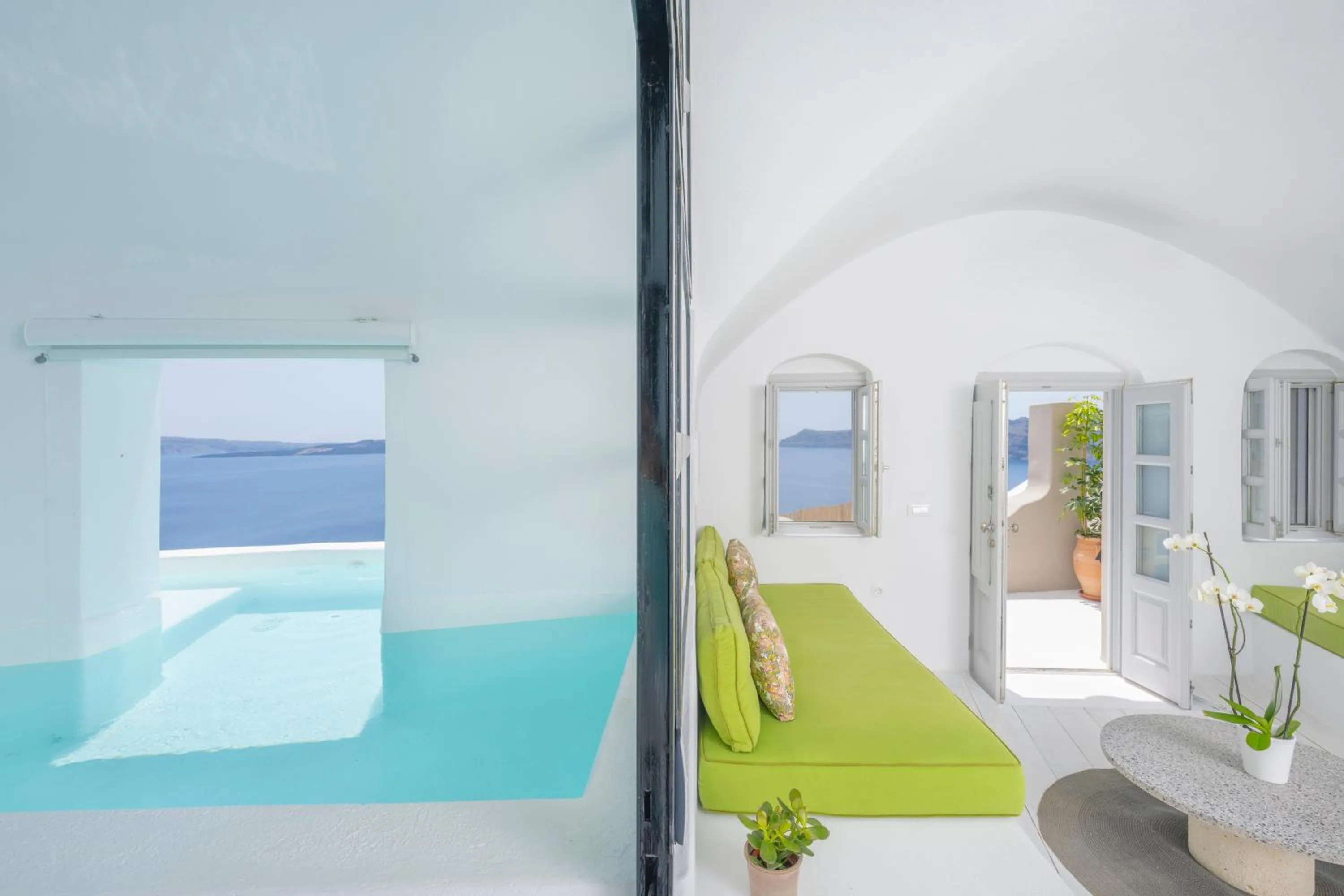 Hot Tub in Nano Oia Canaves