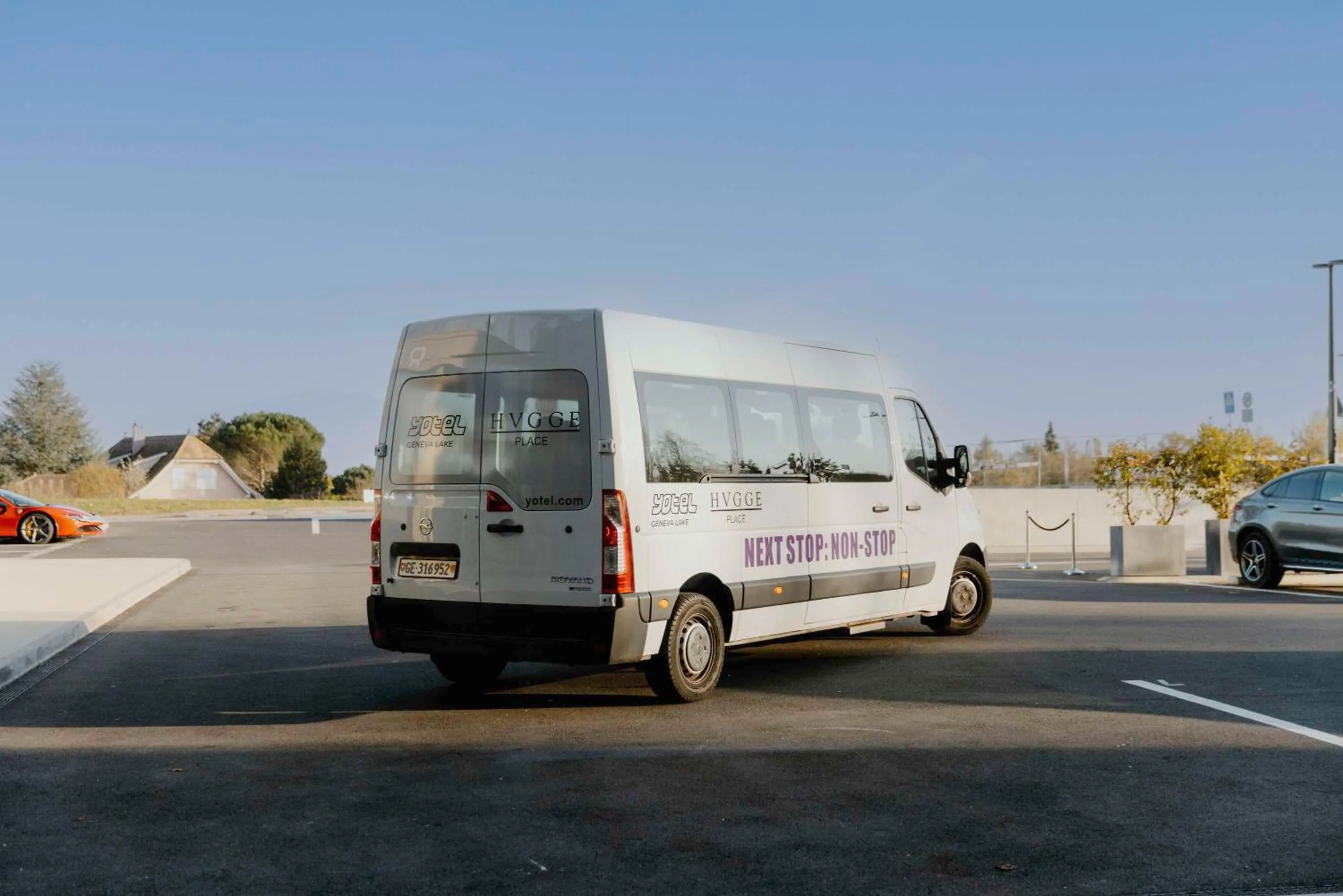 shuttle in YOTEL Geneva Lake