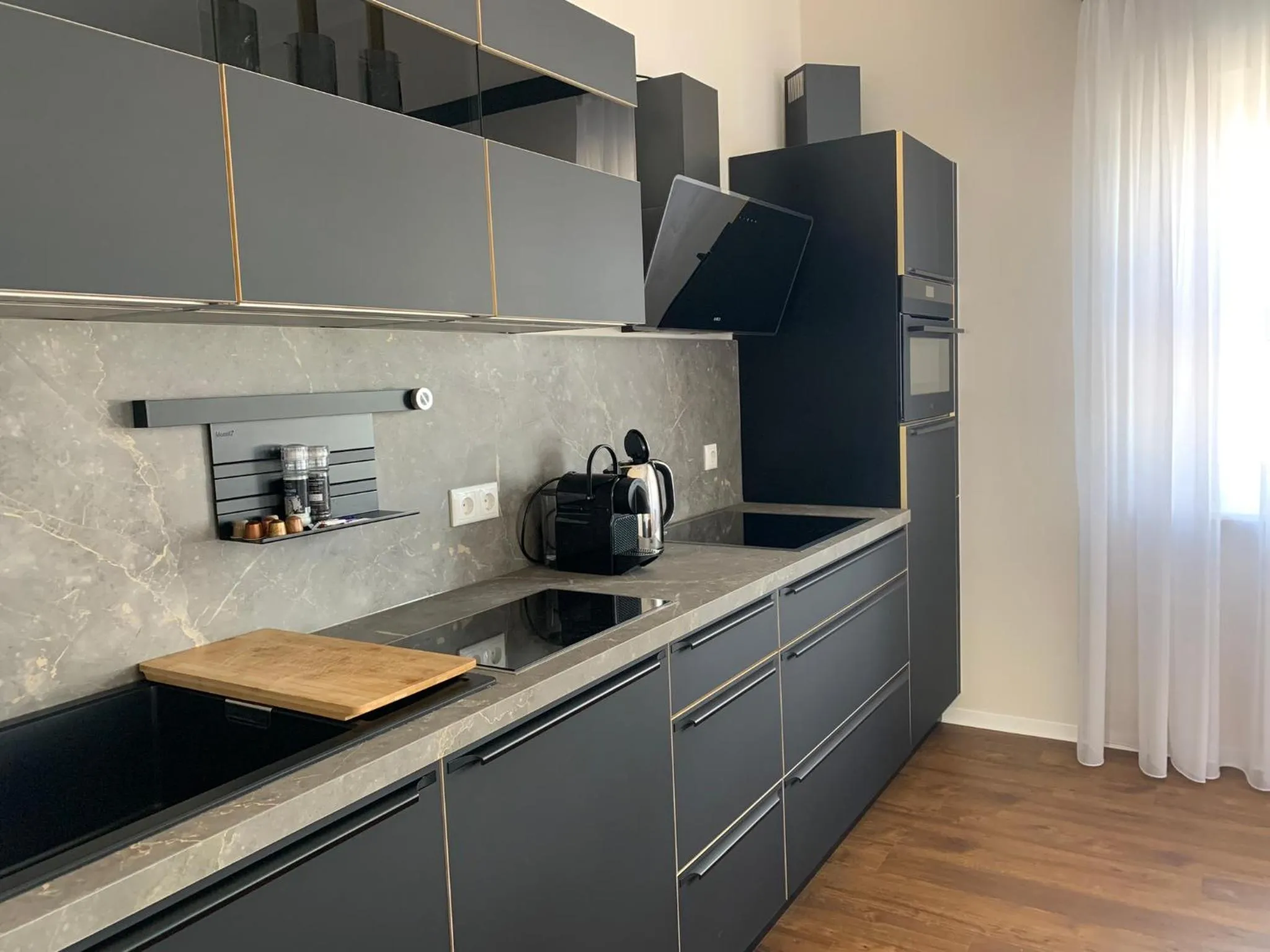 Kitchen or kitchenette in Residence Black Eagle Lubmin Strand