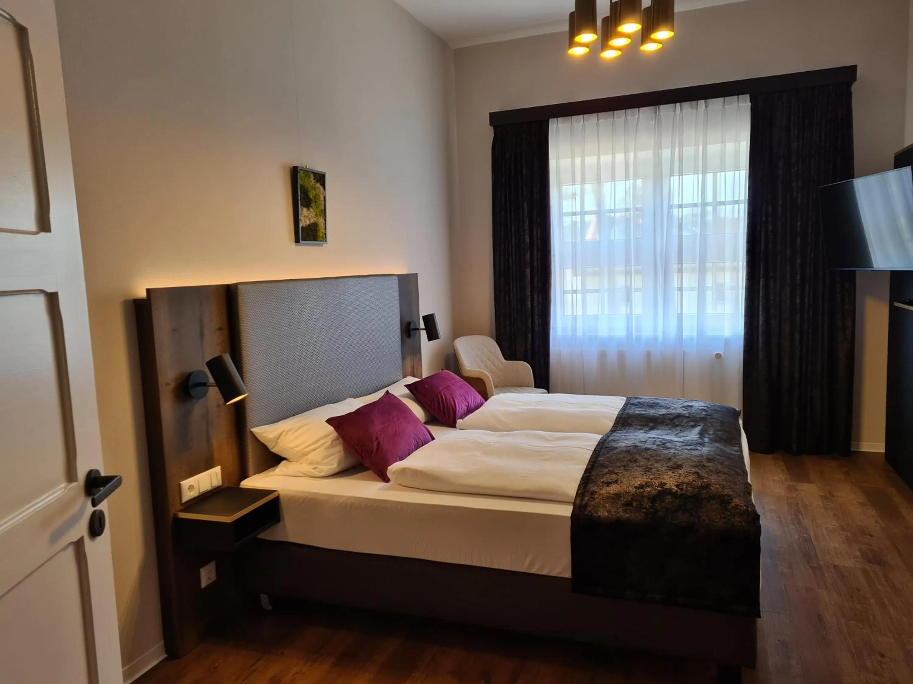 Bedroom, Bed in Residence Black Eagle Lubmin Strand