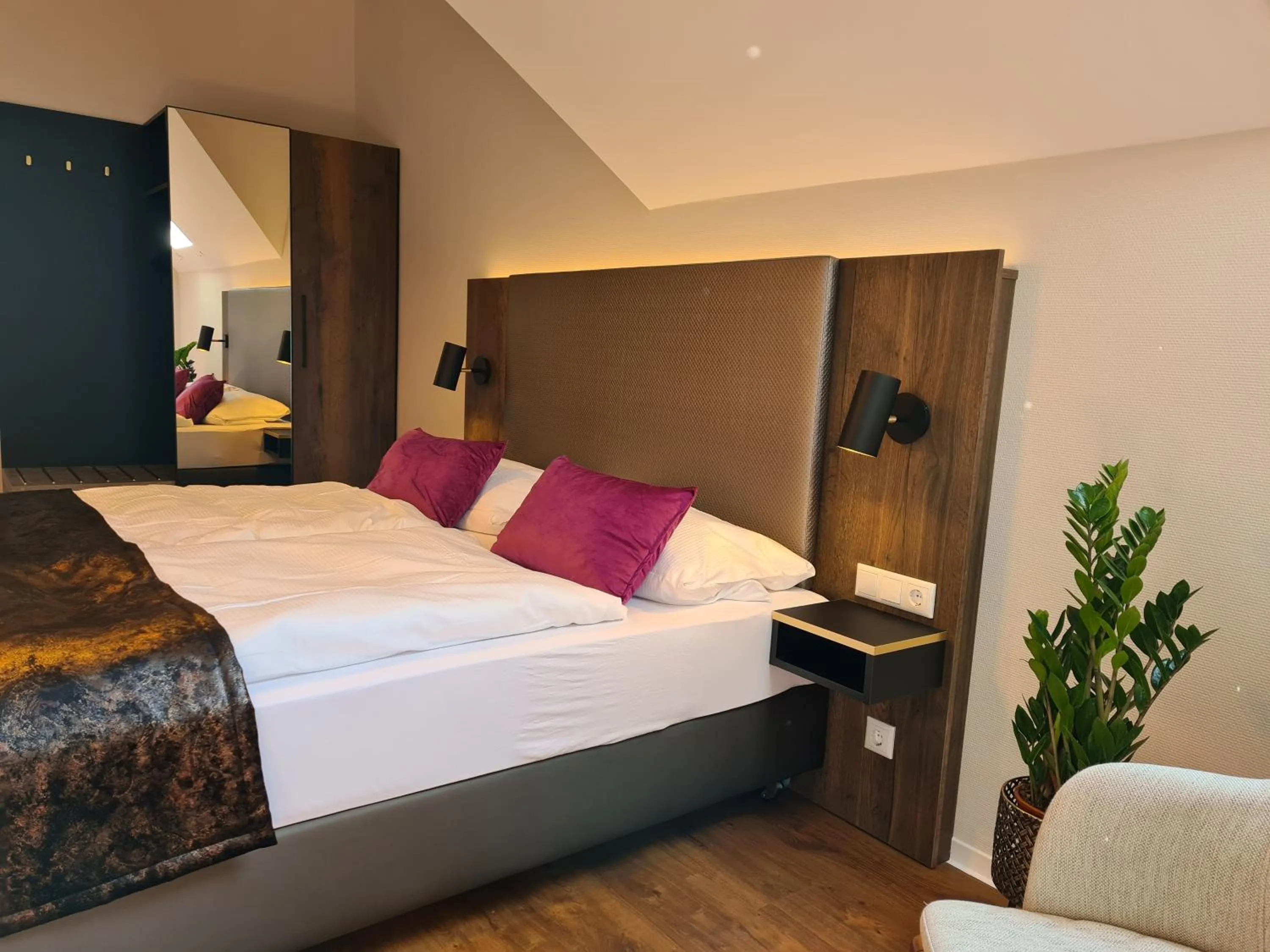 Bedroom, Bed in Residence Black Eagle Lubmin Strand