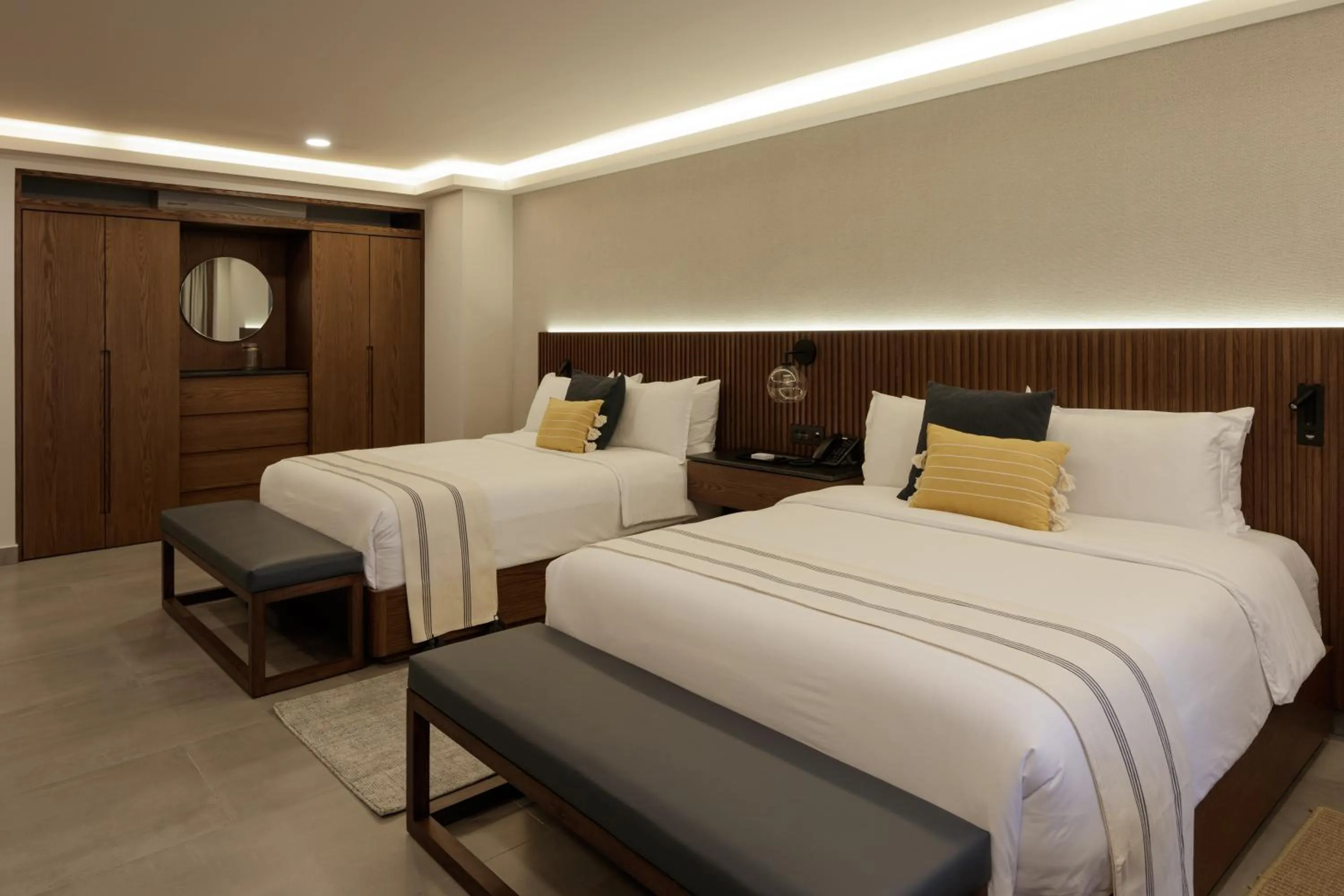 Bed in Origen 438 Luxury Boutique Hotel
