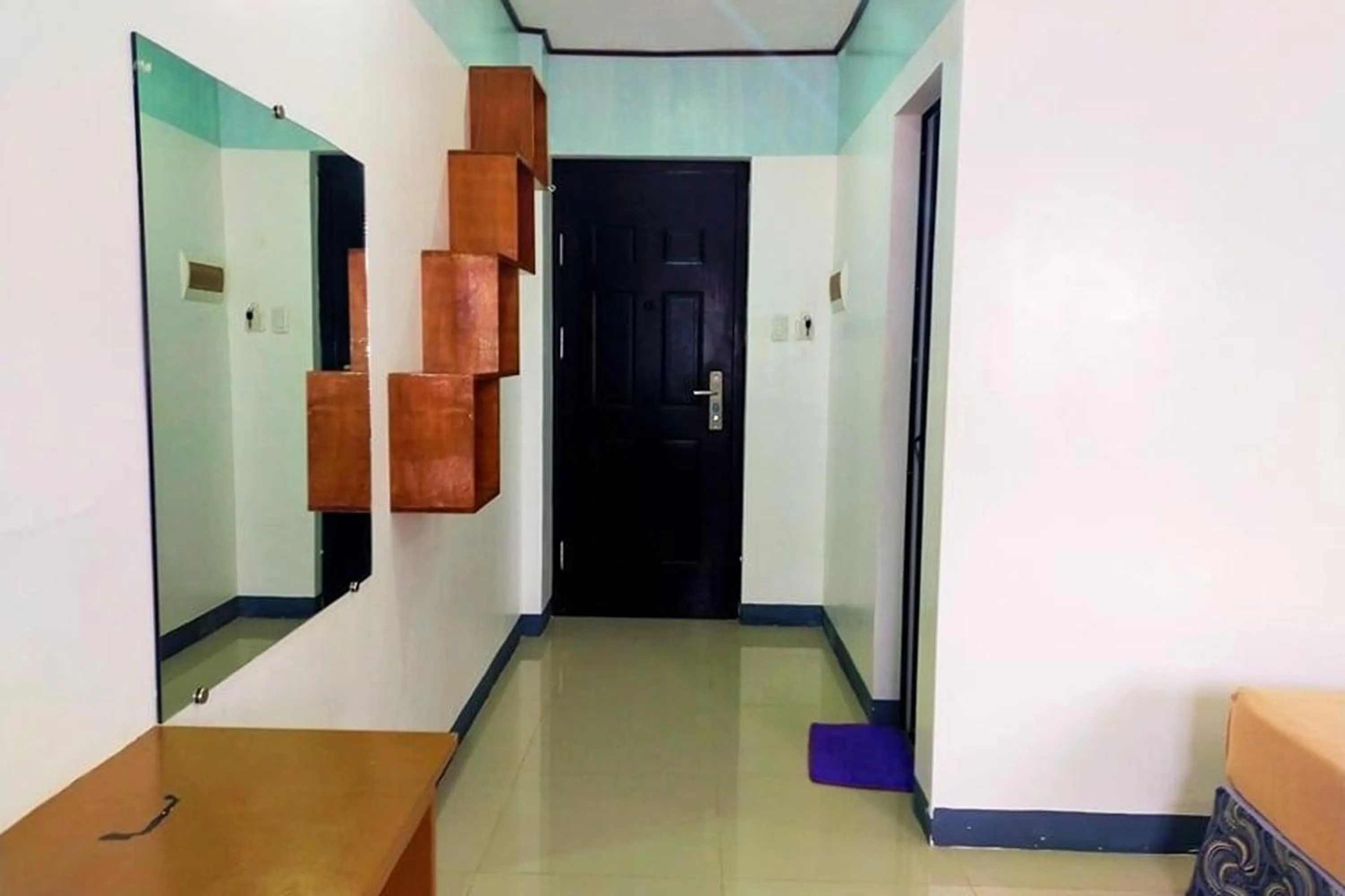 Bed in EC Hotel near Laoag Airport