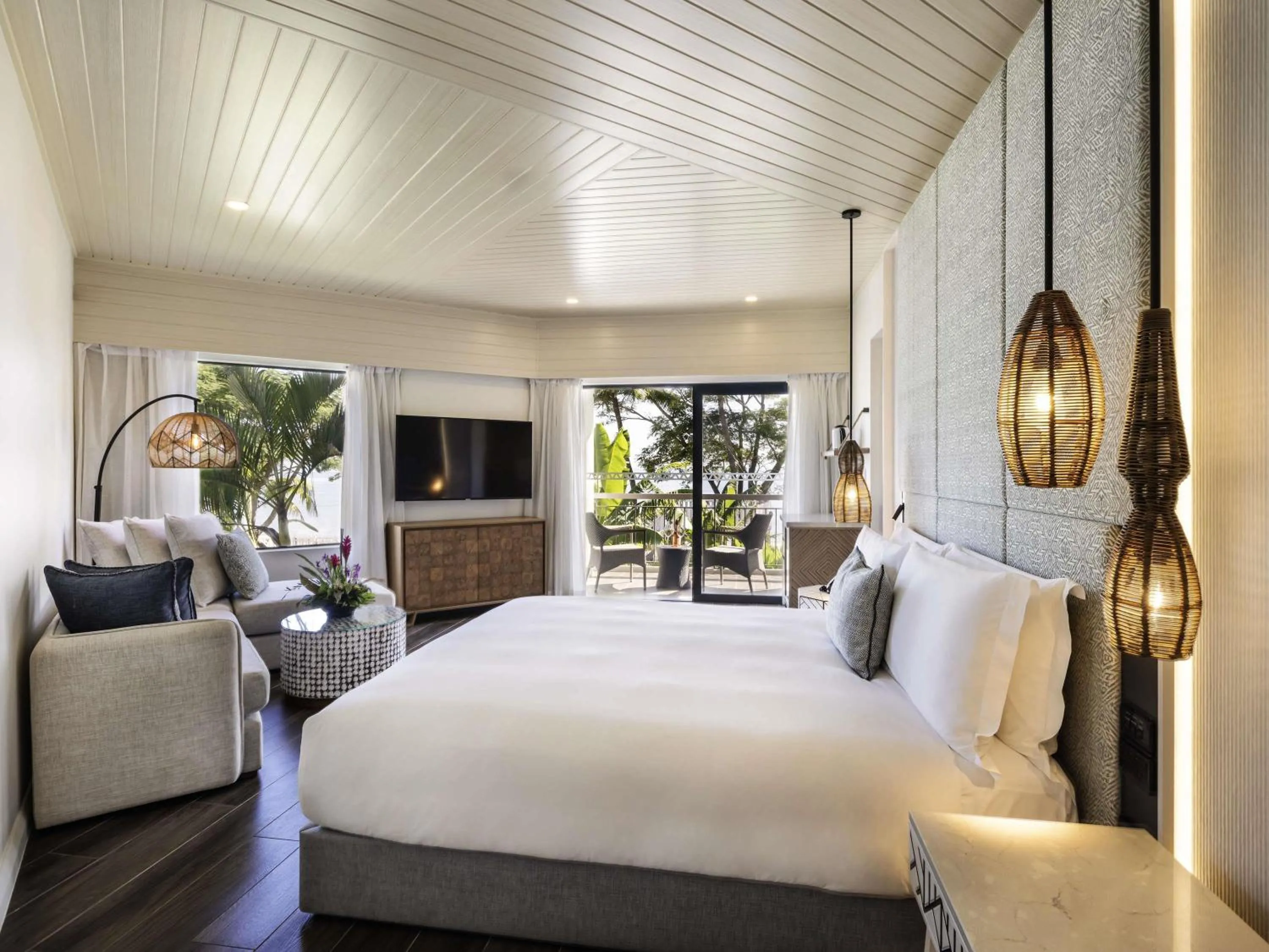 Bedroom, Bed in Sofitel Fiji Resort & Spa