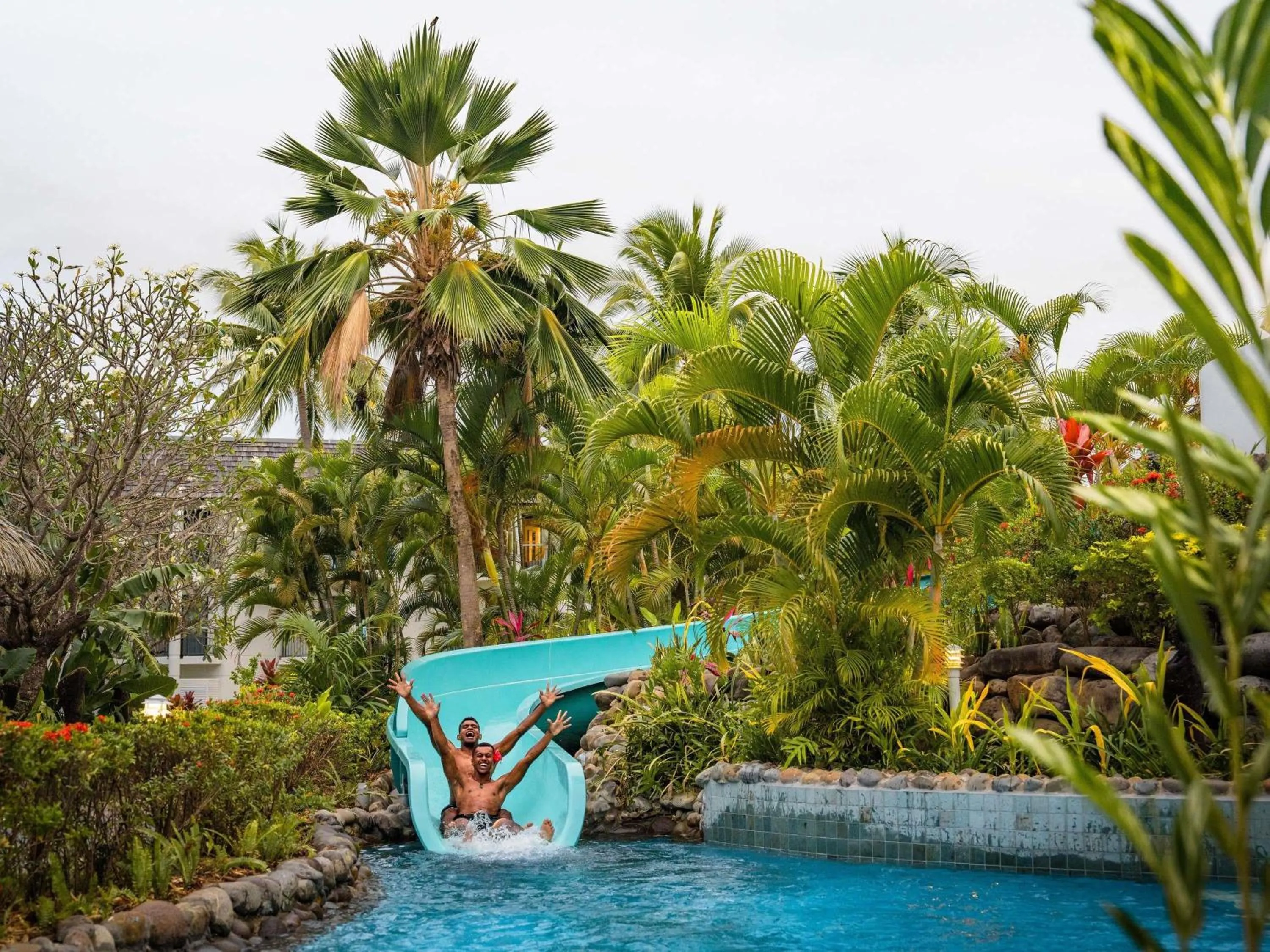 Pool view in Sofitel Fiji Resort & Spa