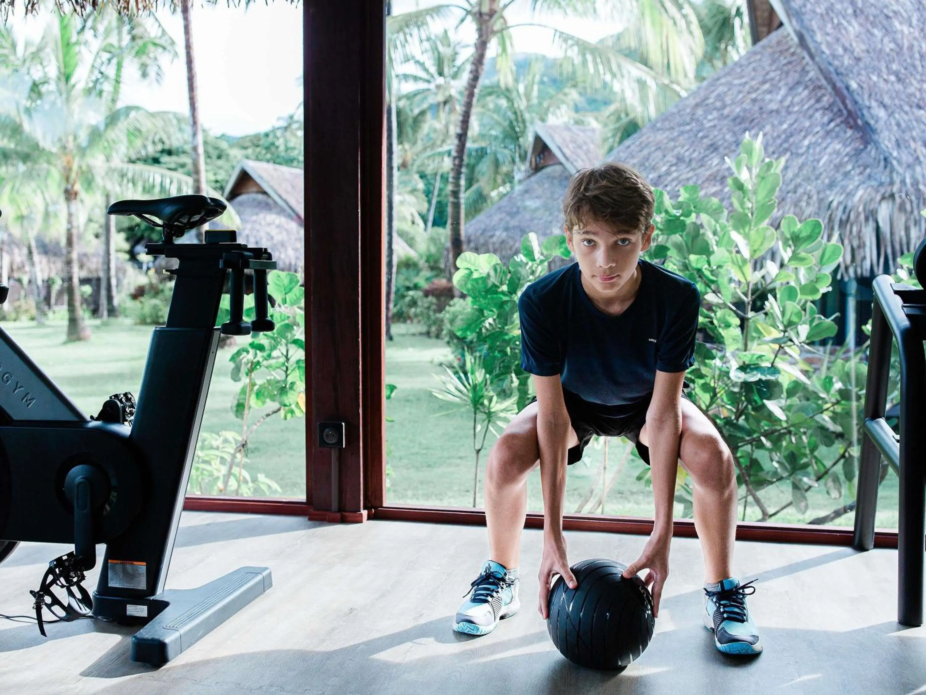 Fitness centre/facilities in Sofitel Kia Ora Moorea Beach Resort