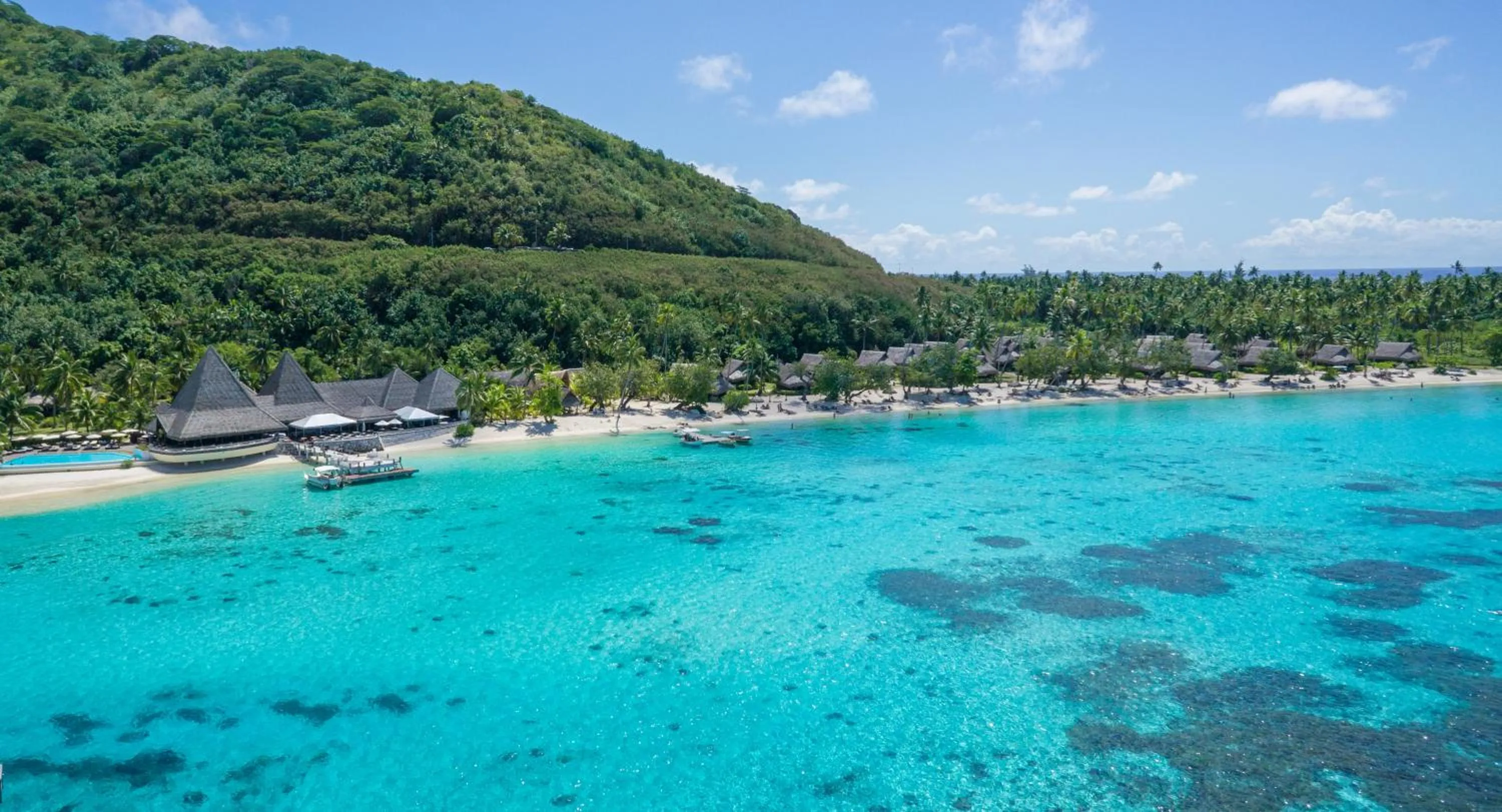 Sea view in Sofitel Kia Ora Moorea Beach Resort