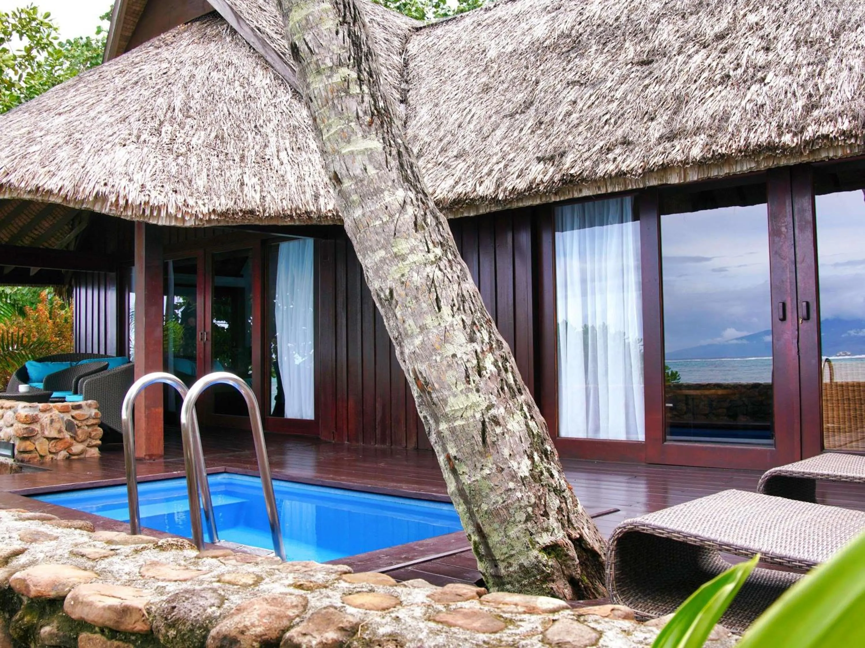 Bedroom in Sofitel Kia Ora Moorea Beach Resort