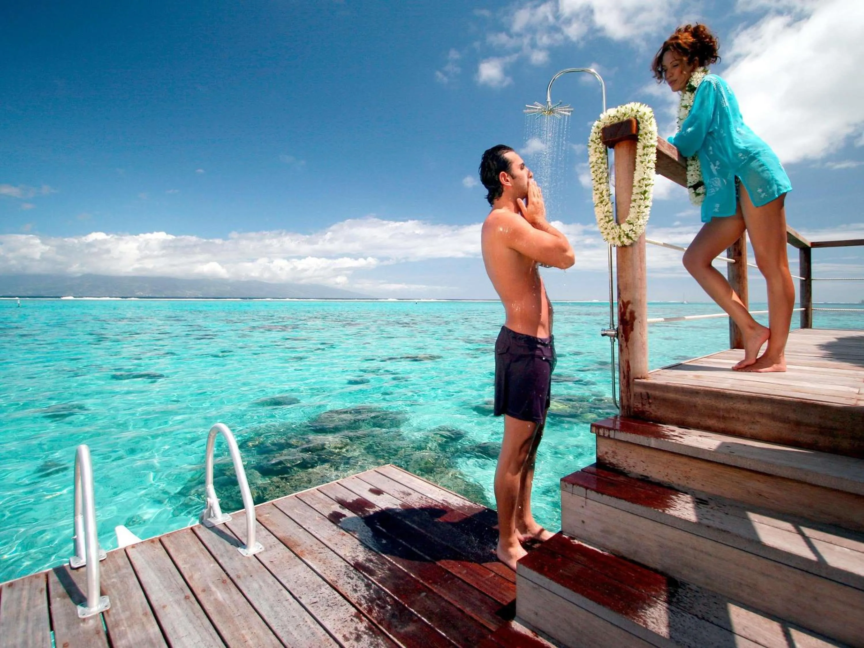 Bedroom in Sofitel Kia Ora Moorea Beach Resort
