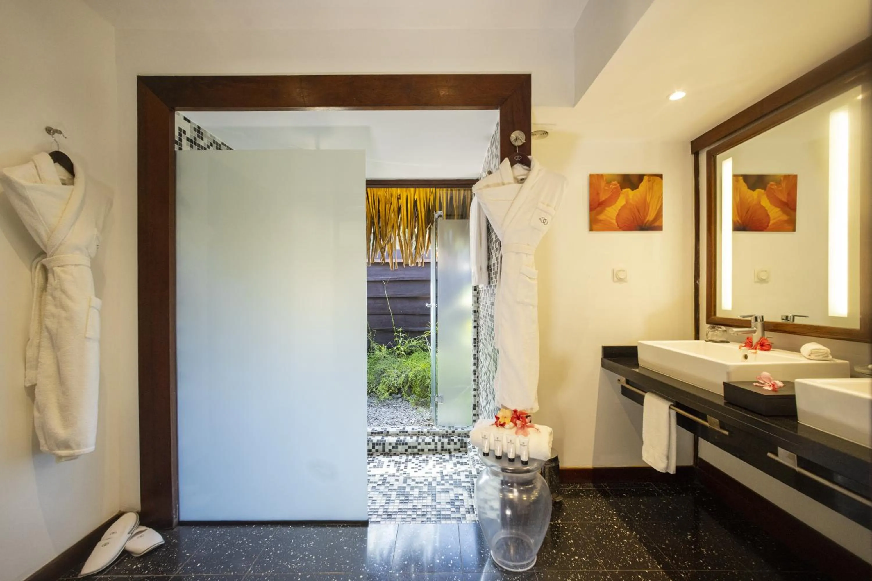 Bathroom in Sofitel Kia Ora Moorea Beach Resort