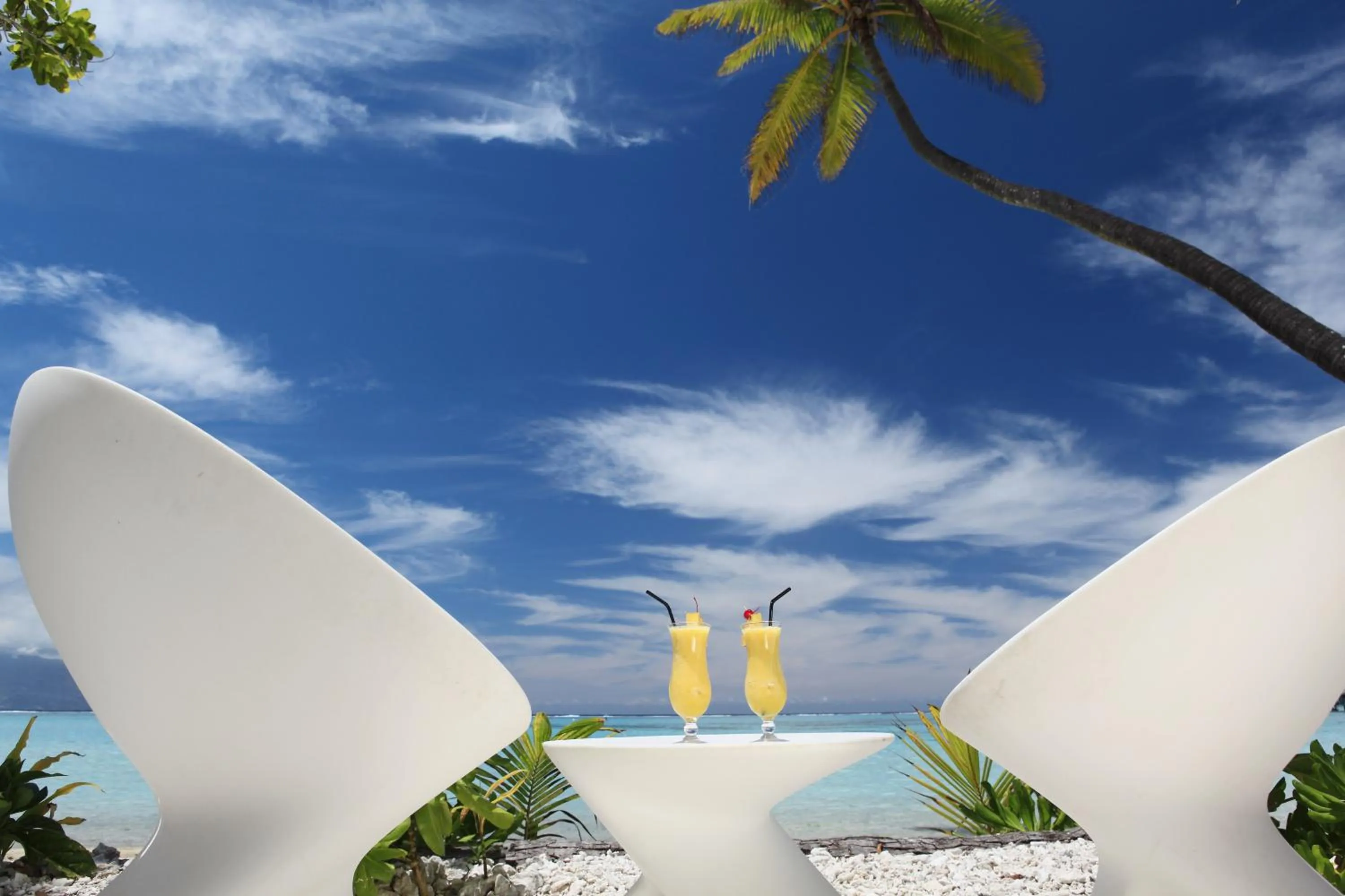 Lounge or bar in Sofitel Kia Ora Moorea Beach Resort