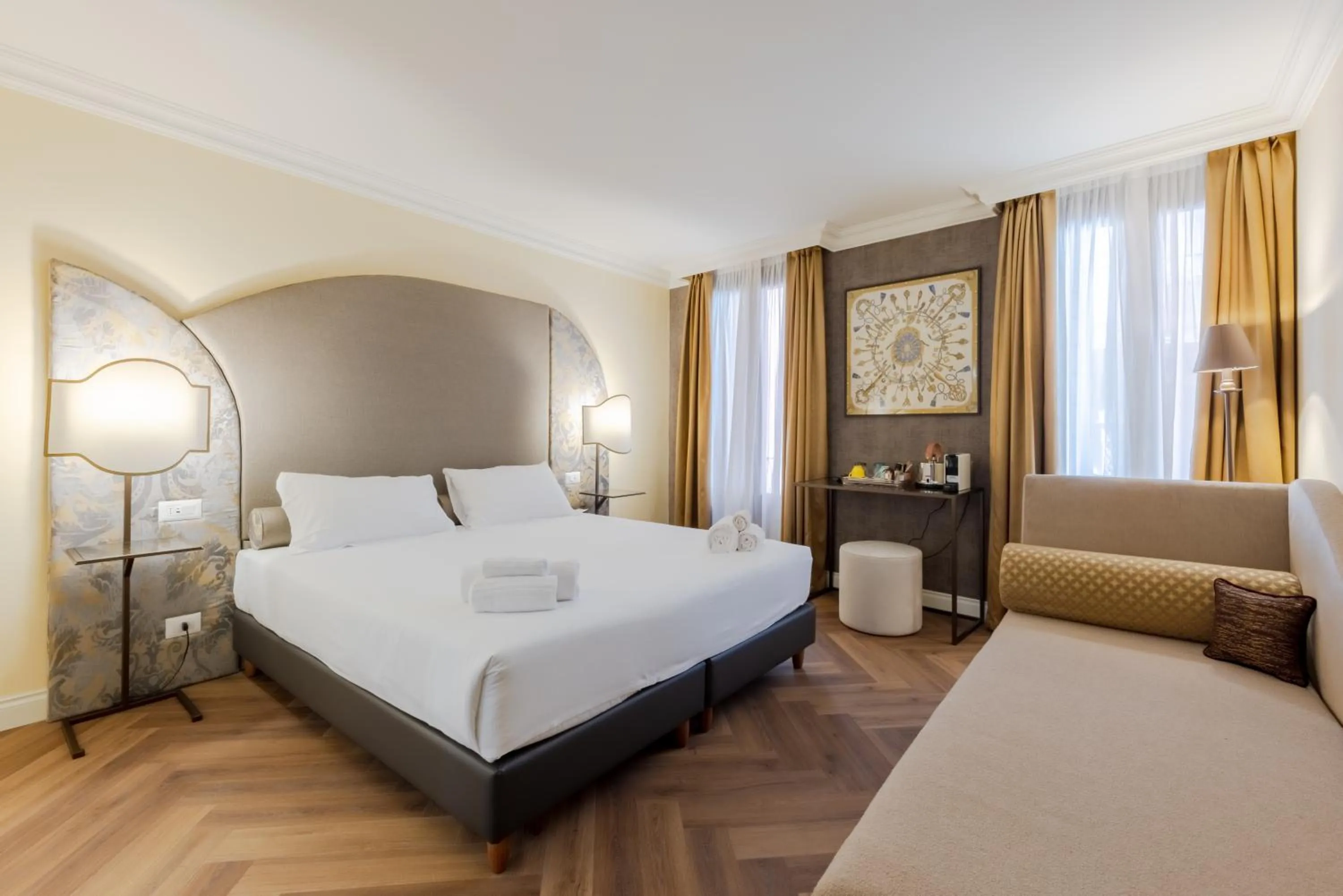 Bedroom, Bed in 286 Piazza San Marco - Relais il Doge